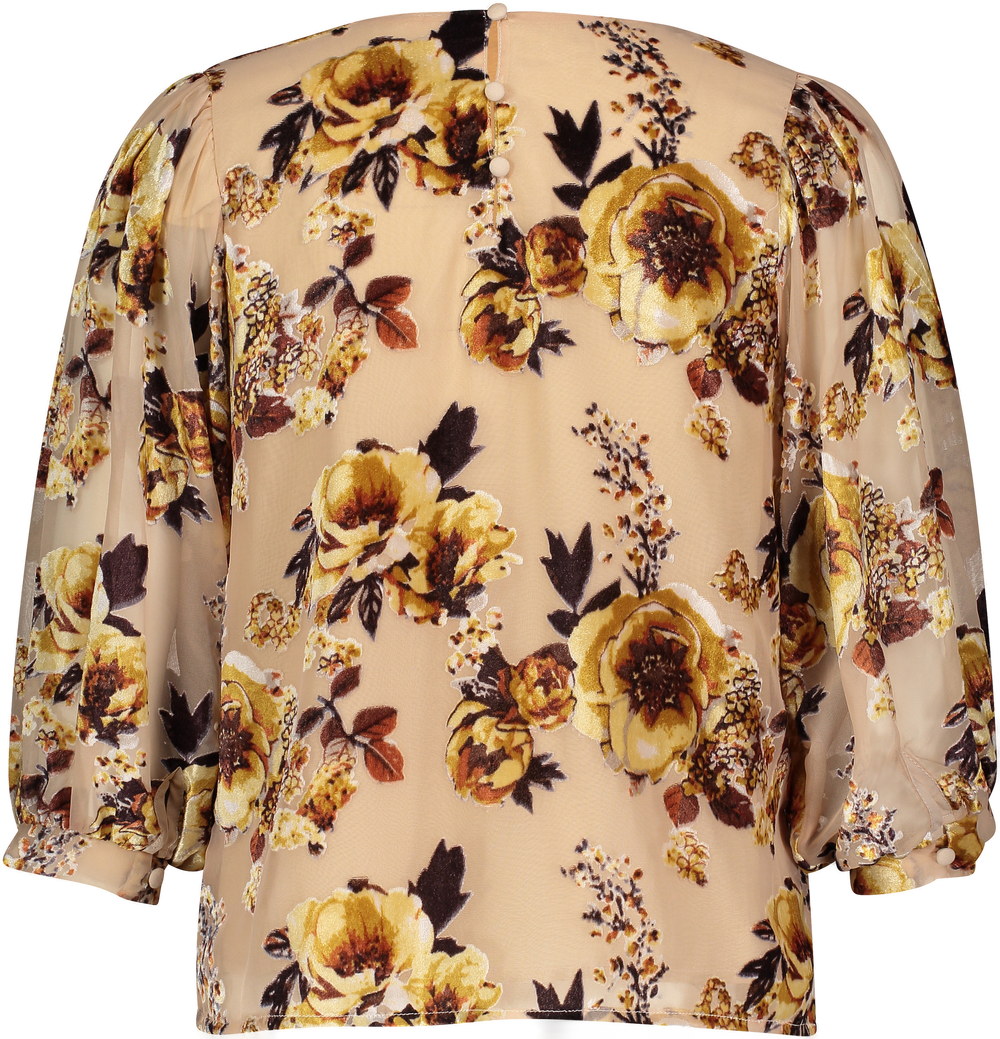 Urban Pioneers Female Jules Top TOP BEIGE AOP