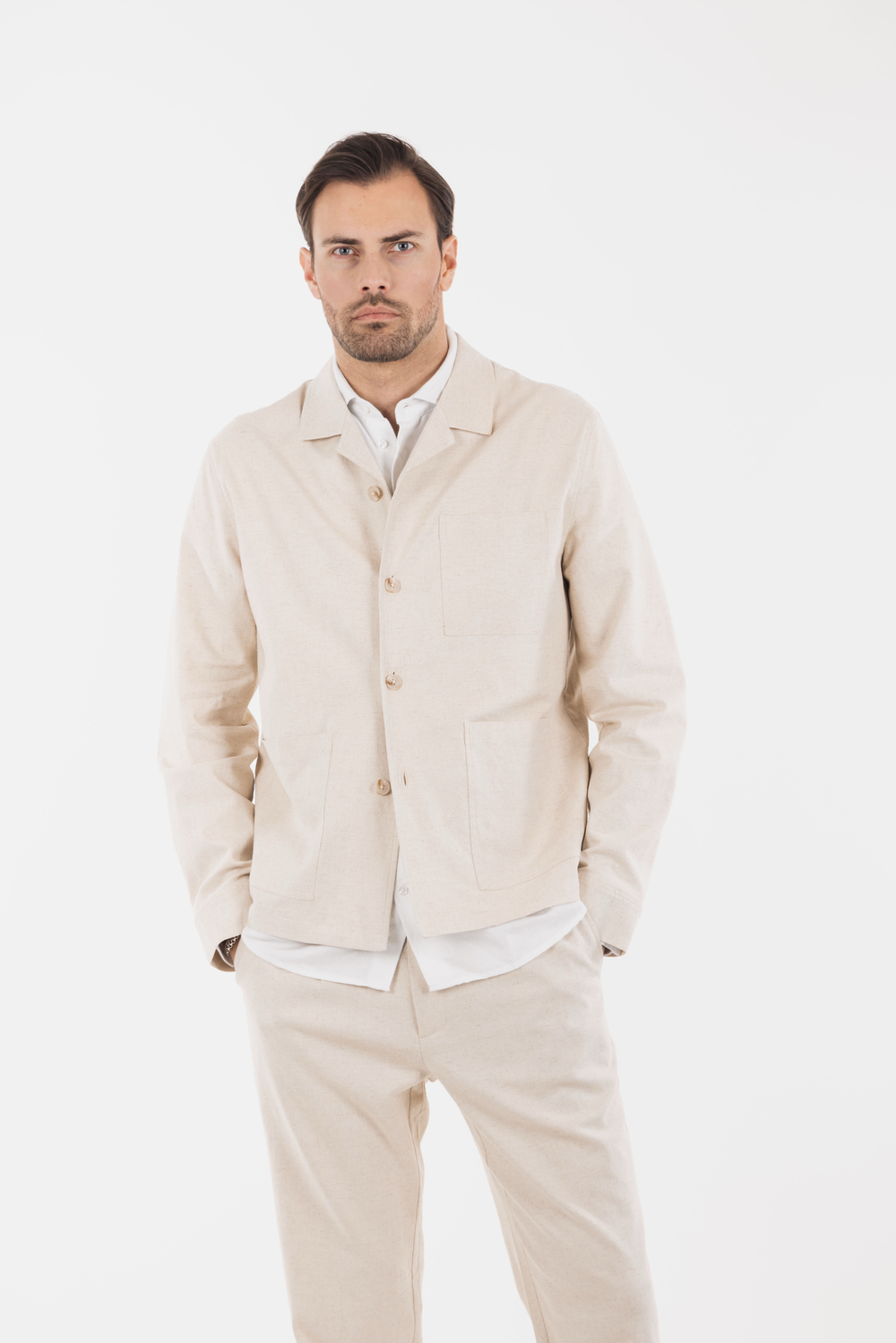 Urban Pioneers Male Kasdan Blazer JACKET LIGHT SAND