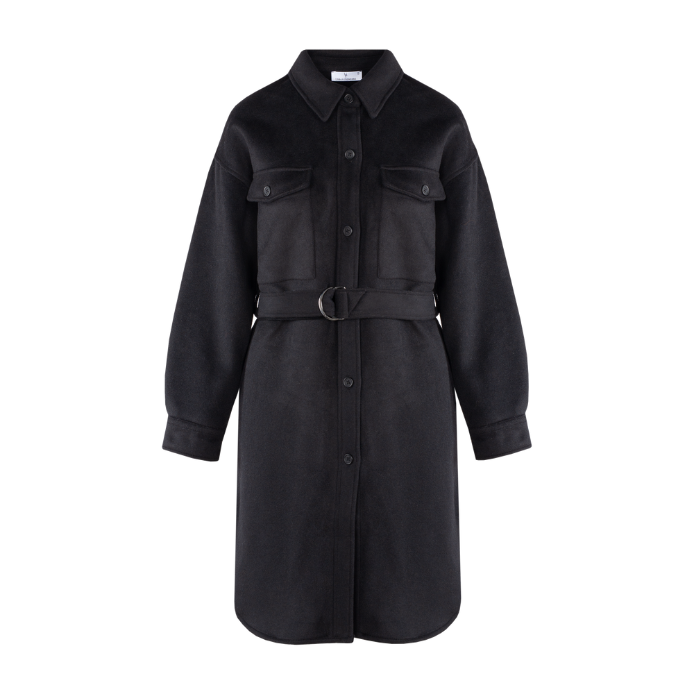 Urban Pioneers Female Katinka Overshirt OVERSHIRT BLACK