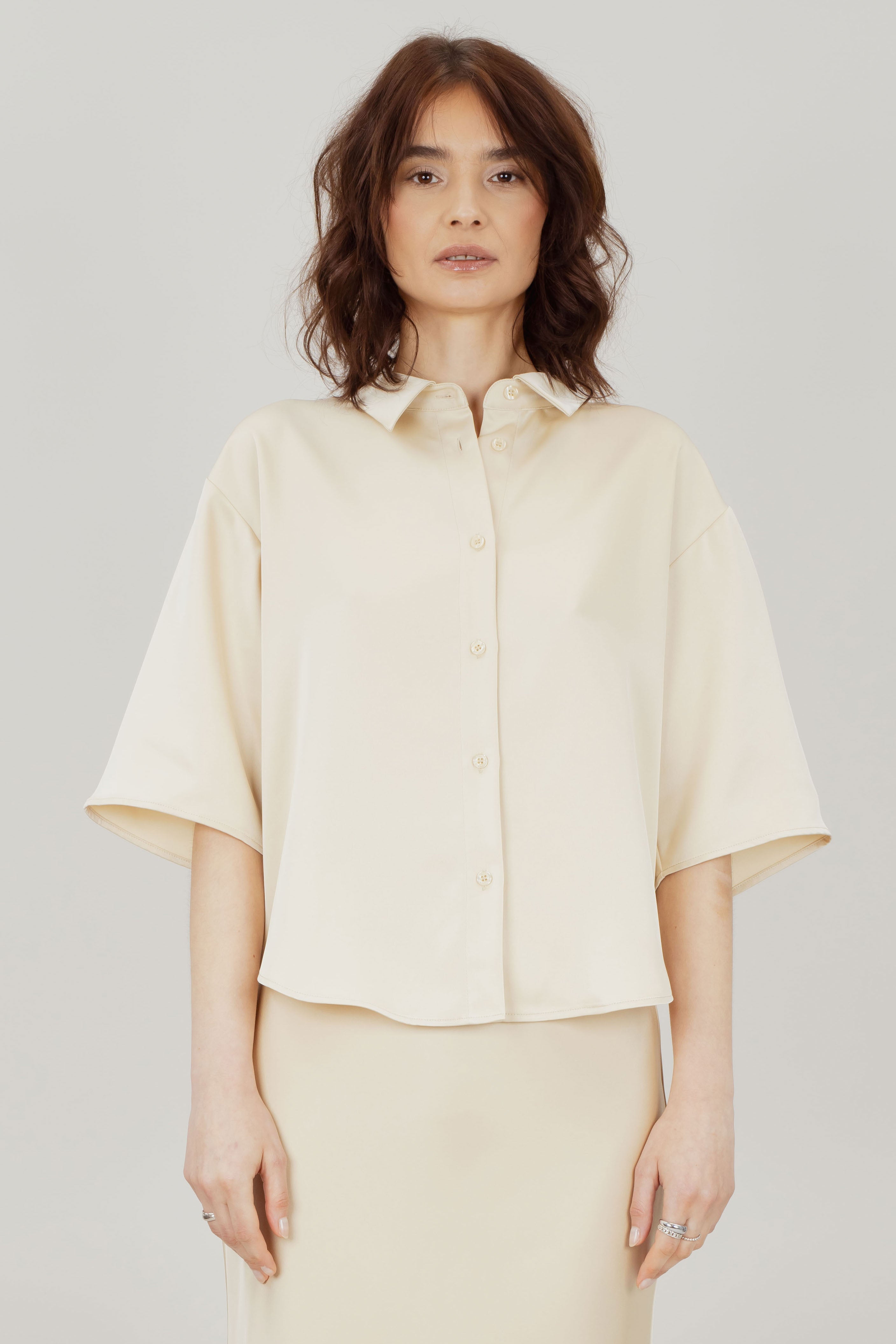 Urban Pioneers Female Kaya SS SHIRT BLEACHED SAND