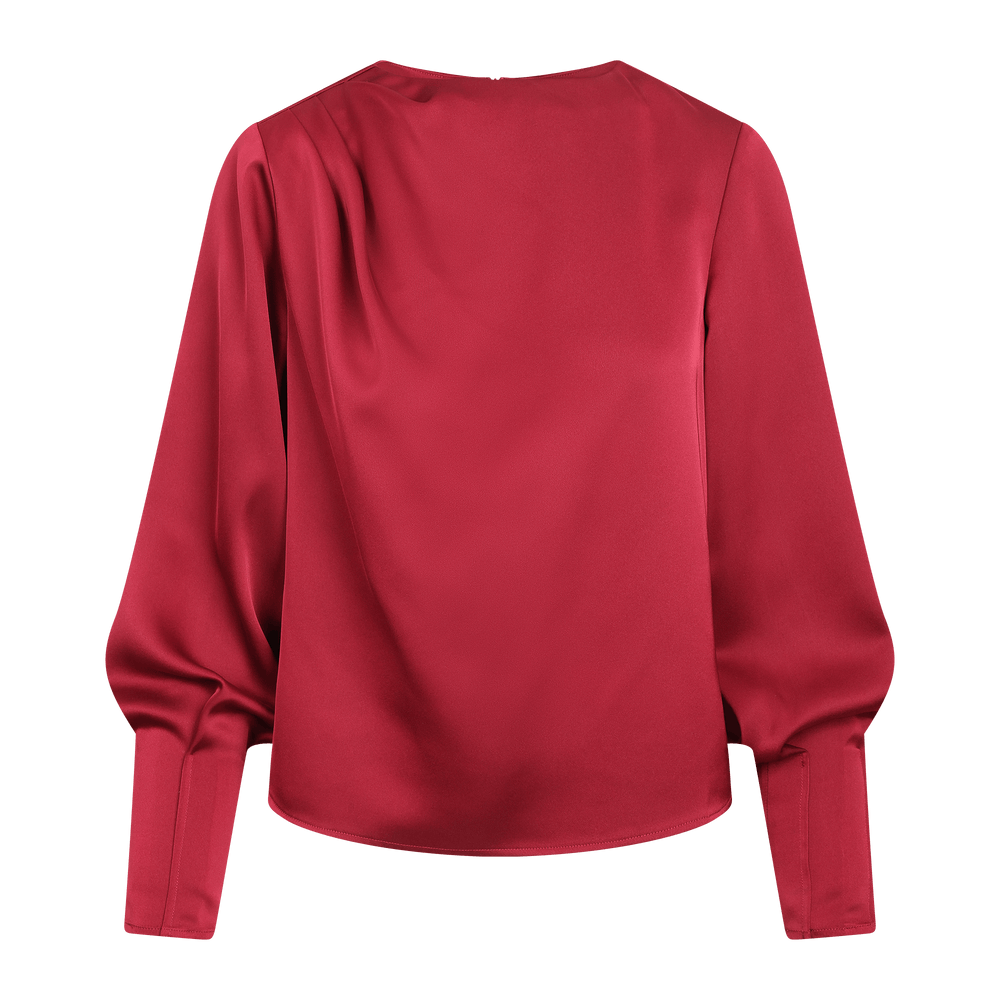 Urban Pioneers Female Kirstine Blouse BLOUSE BURGUNDY