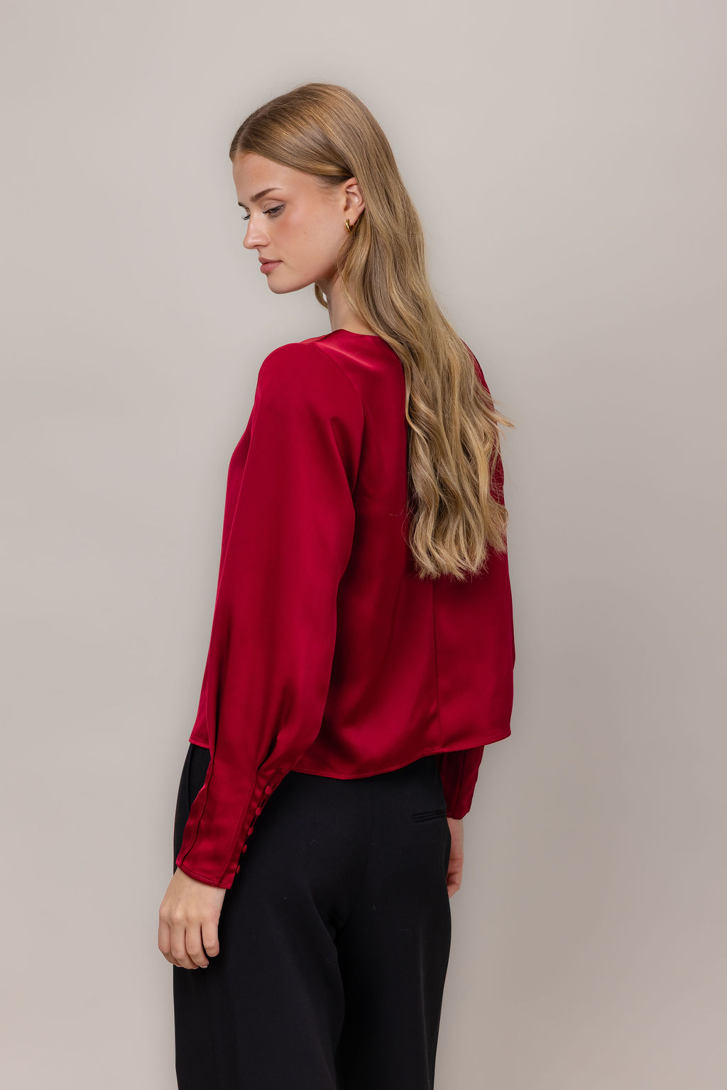 Urban Pioneers Female Kirstine Blouse BLOUSE RUMBA RED