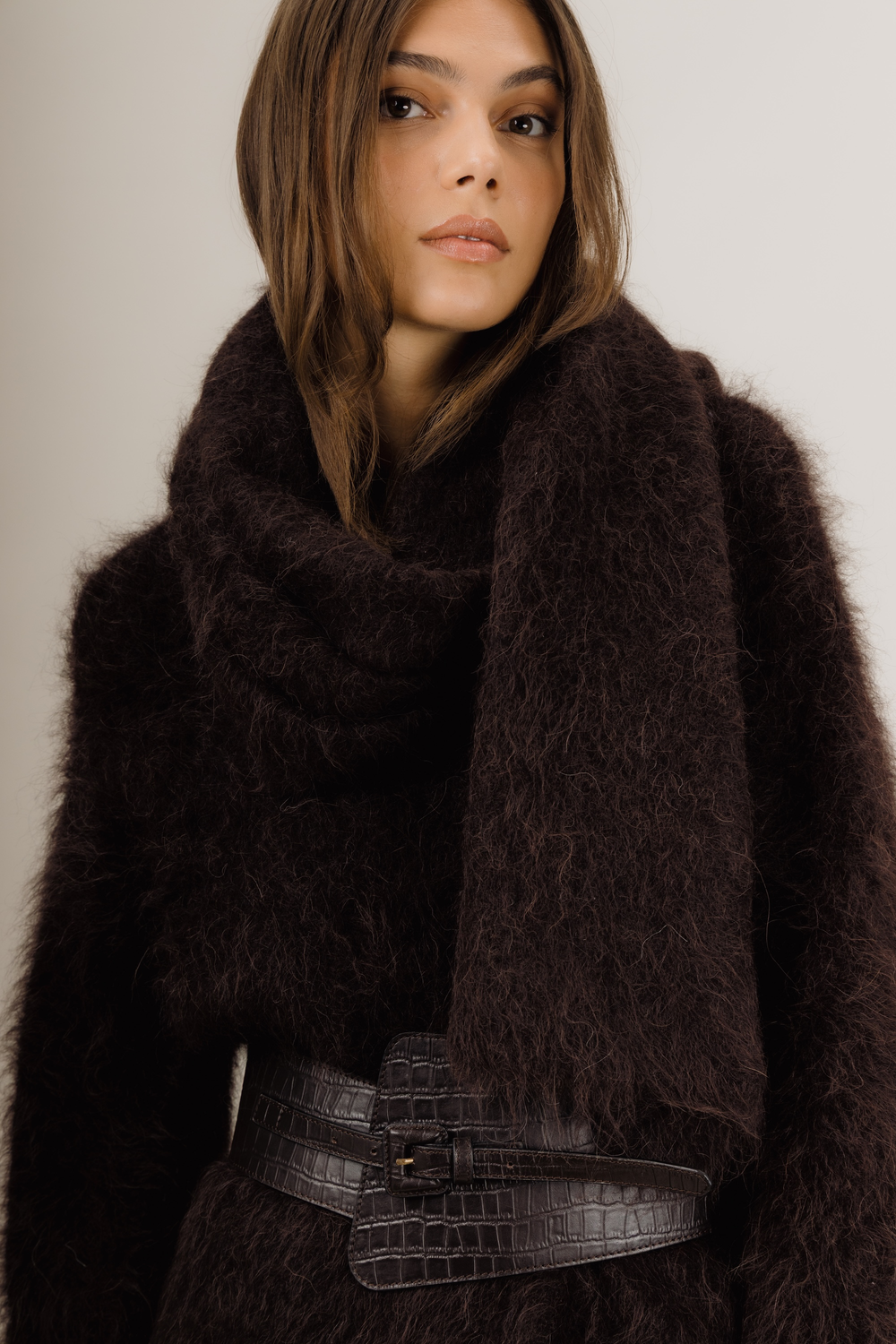 Urban Pioneers Female Kiruna Scarf SCARF CHOCOLATE BROWN