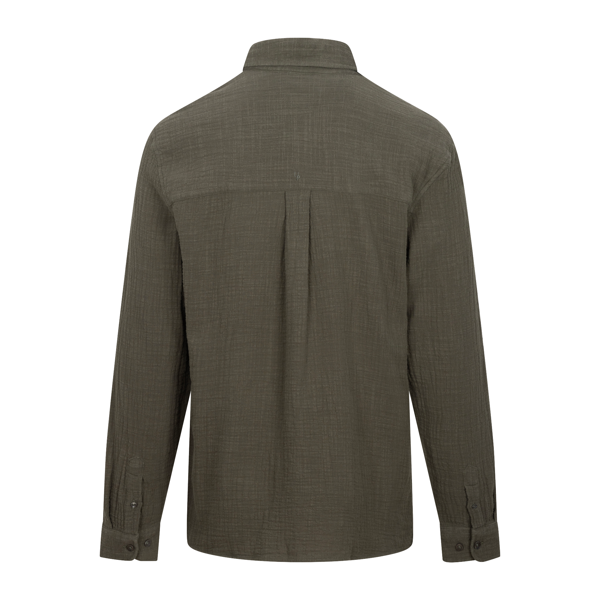 Urban Pioneers Male Kristian LS Shirt SHIRT OLIVE