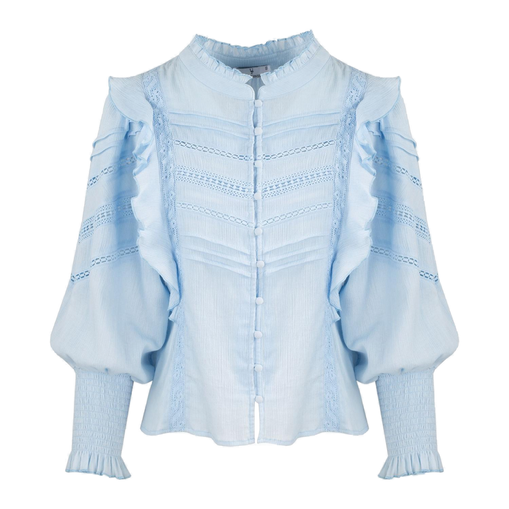 Urban Pioneers Female Kristy Blouse BLOUSE LIGHT BLUE