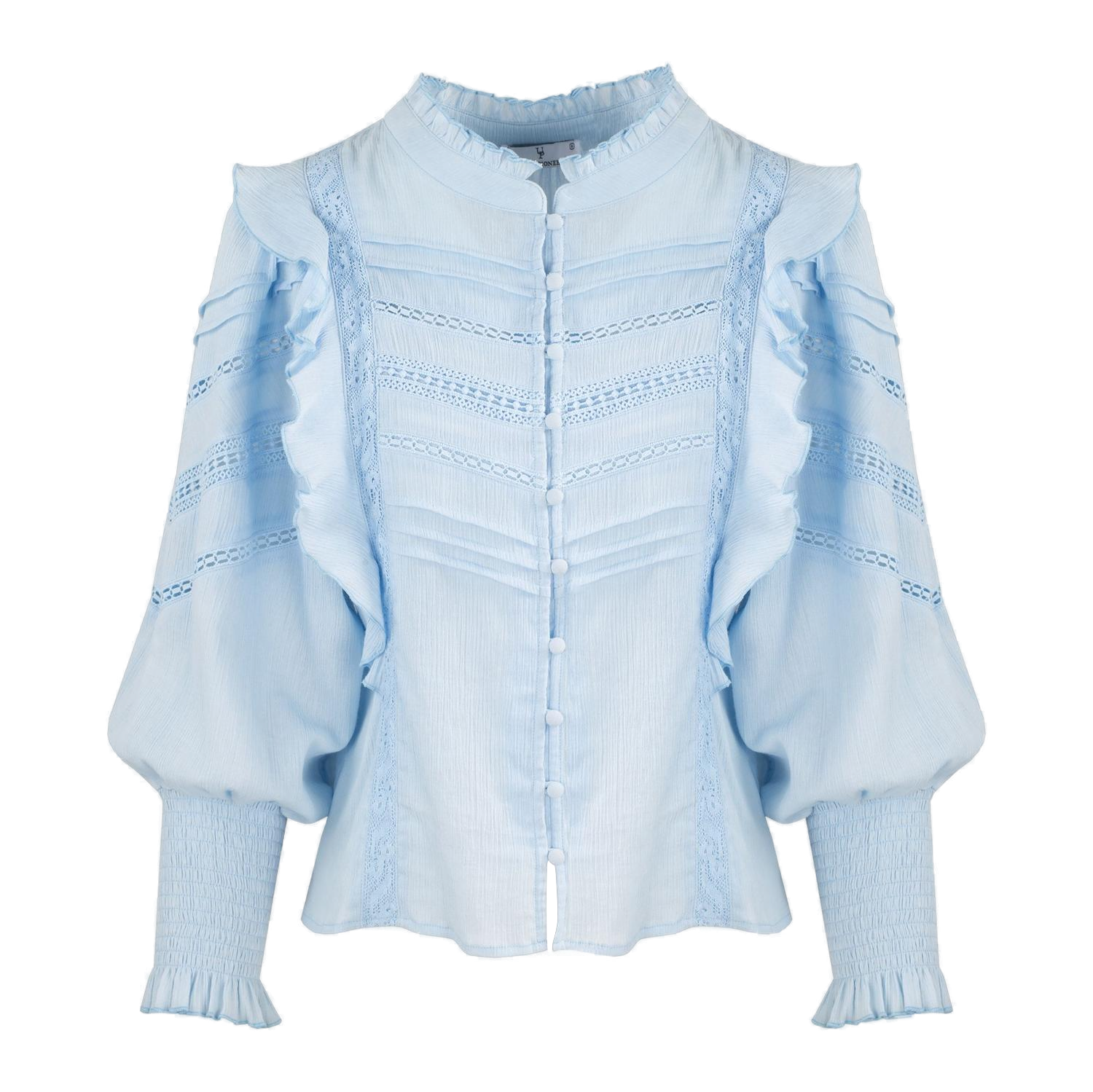Urban Pioneers Female Kristy Blouse BLOUSE LIGHT BLUE