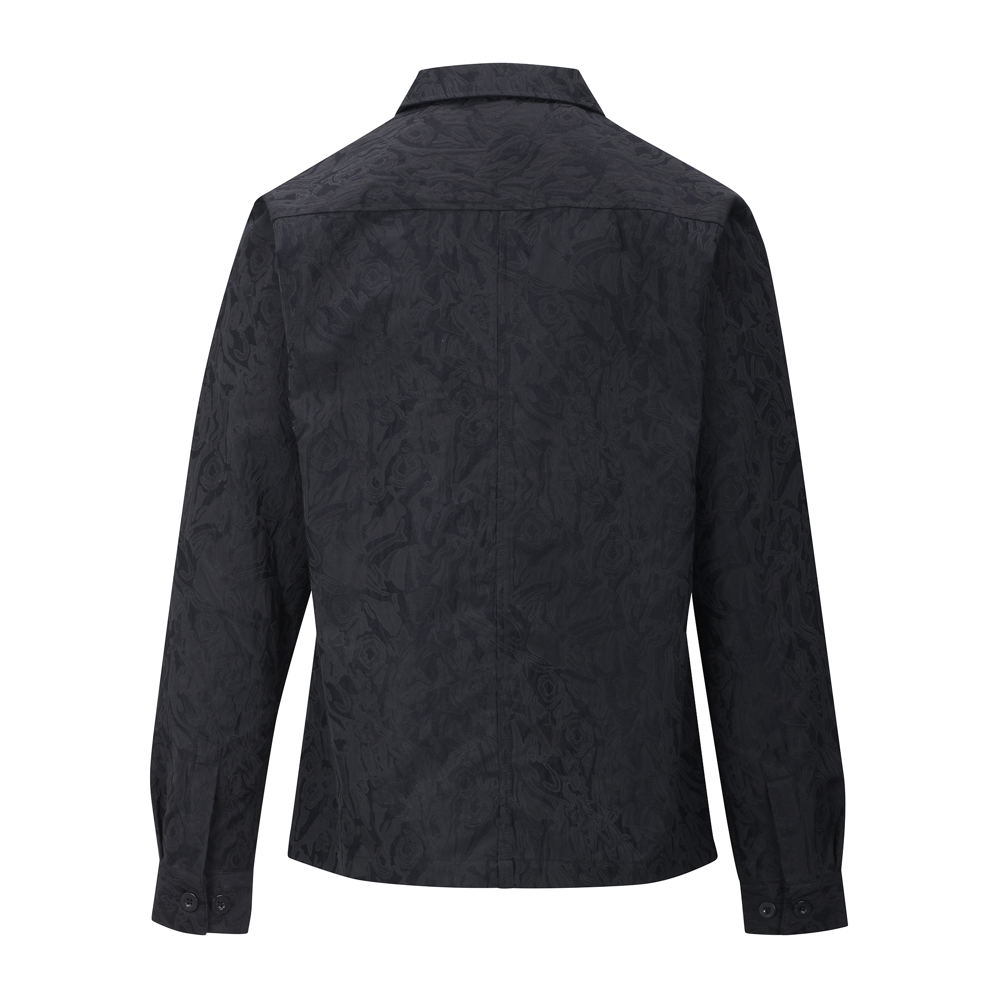 Urban Pioneers Male Lavrans Overshirt SHIRT BLACK AOP