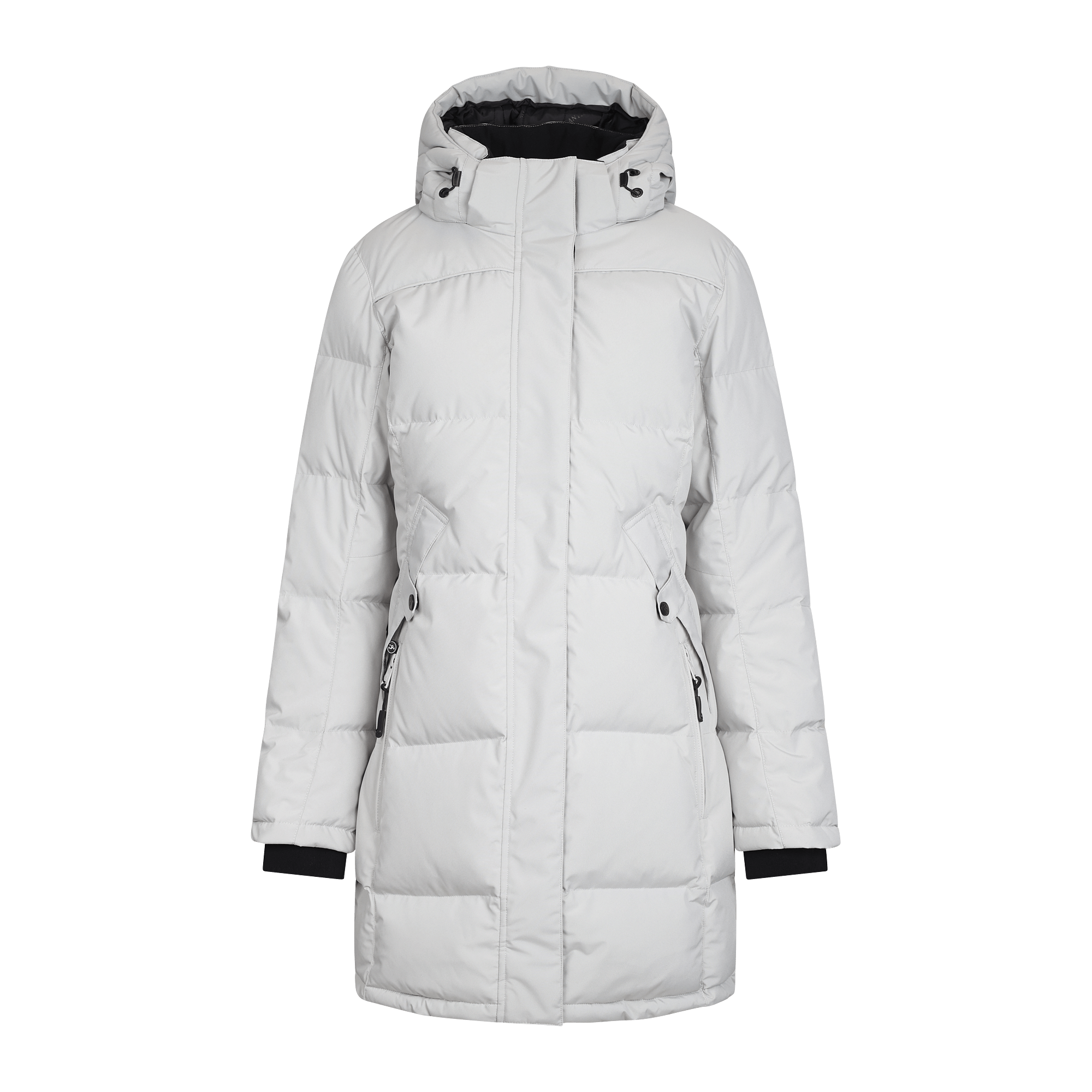 Urban Pioneers Female Laya Down PARKA GRAY VIOLET