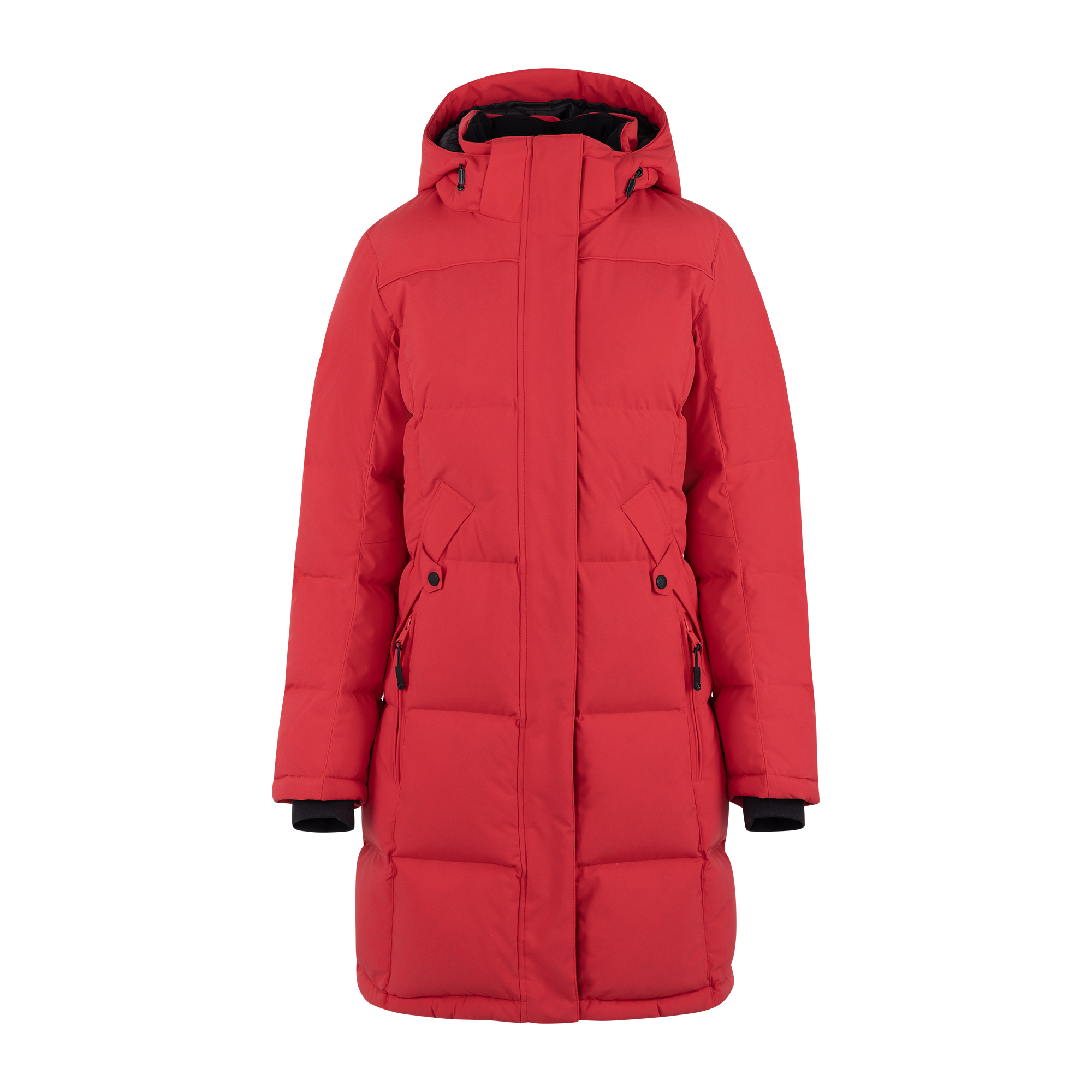 Urban Pioneers Female Laya Down PARKA LIPSTICK RED