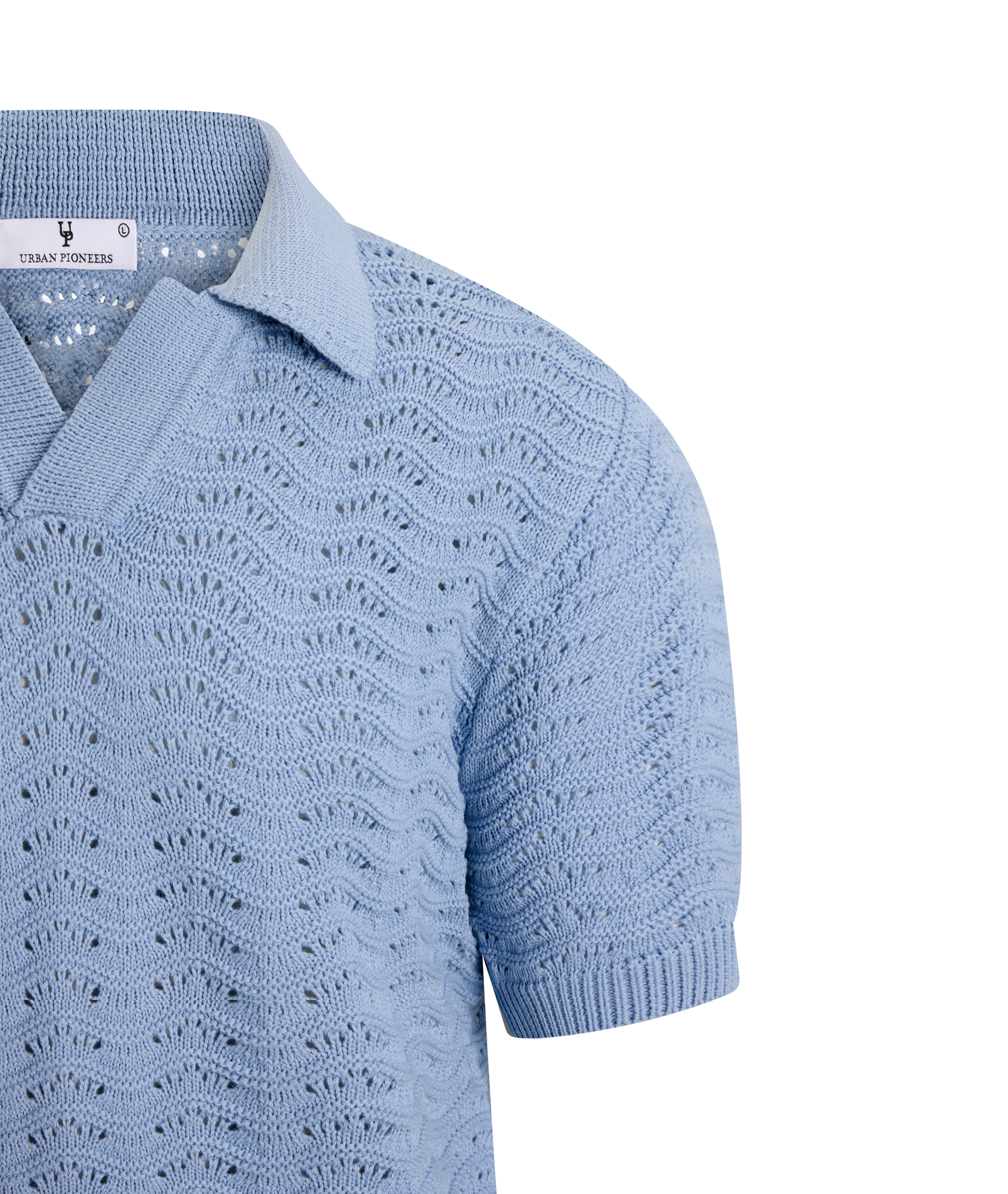 Urban Pioneers Male Leandro Pique PIQUE LIGHT BLUE