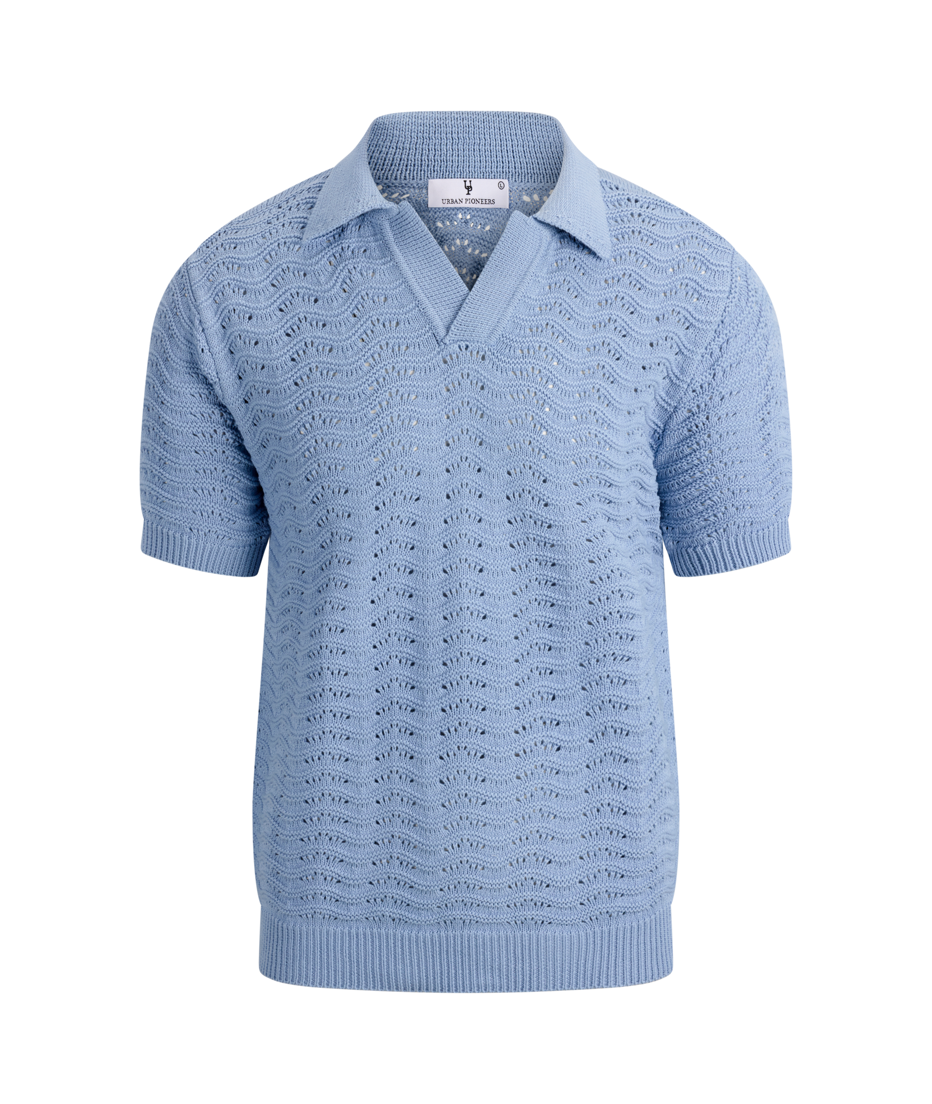 Urban Pioneers Male Leandro Pique PIQUE LIGHT BLUE