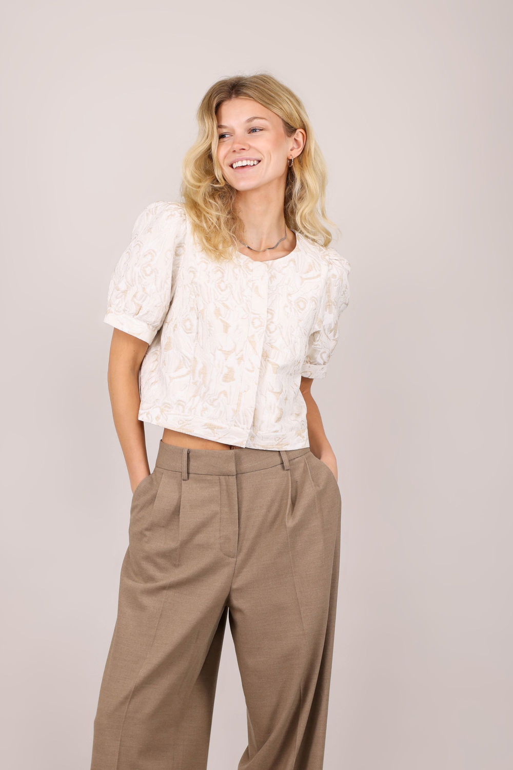 Urban Pioneers Female Leea Jacket JACKET CREAM AOP