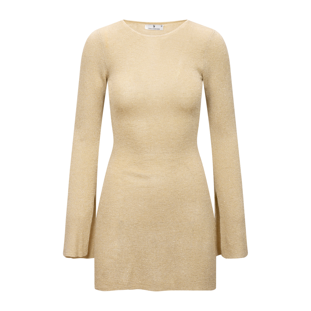 Urban Pioneers Female Leni Dress DRESS GOLD