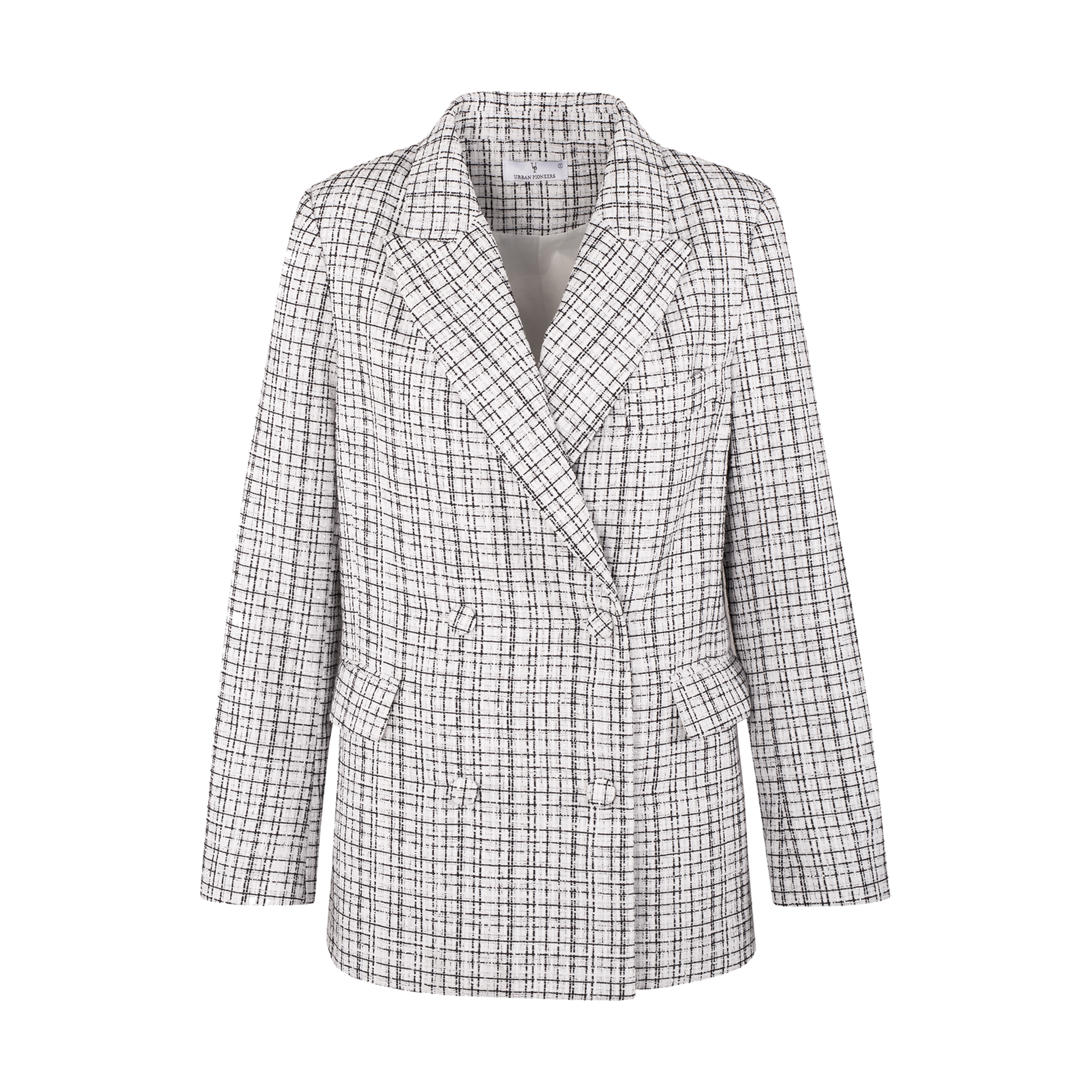 Urban Pioneers Female Leonora Jacket BLAZER BLACK / WHITE