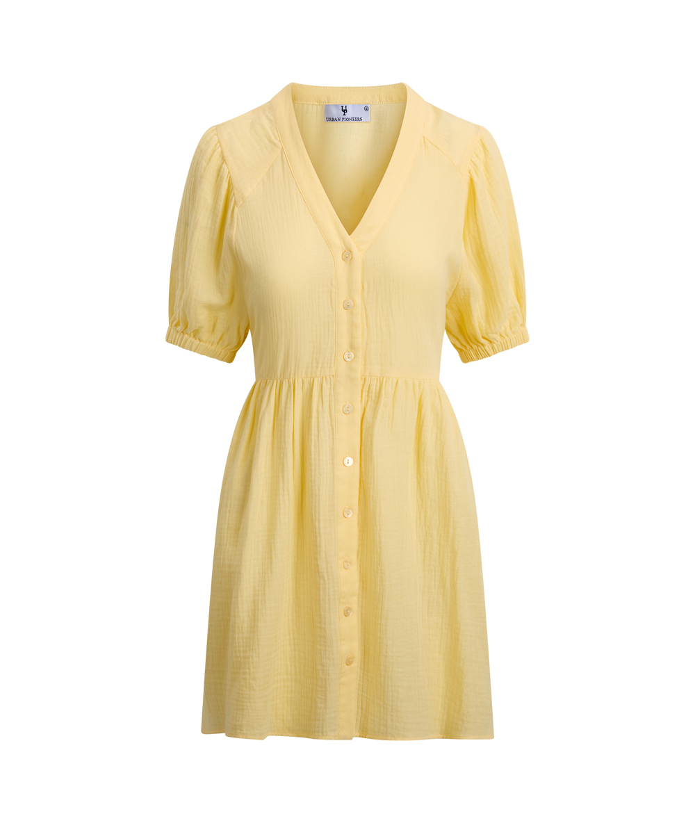 Urban Pioneers Female Leontine Dress DRESS PASTEL YELLOW