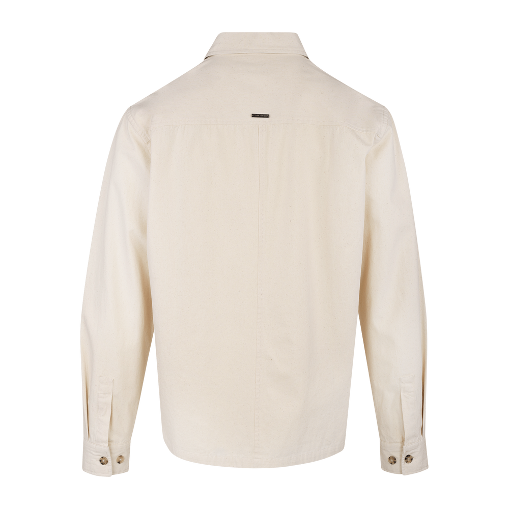 Urban Pioneers Male Lewis LS SHIRT CREAM