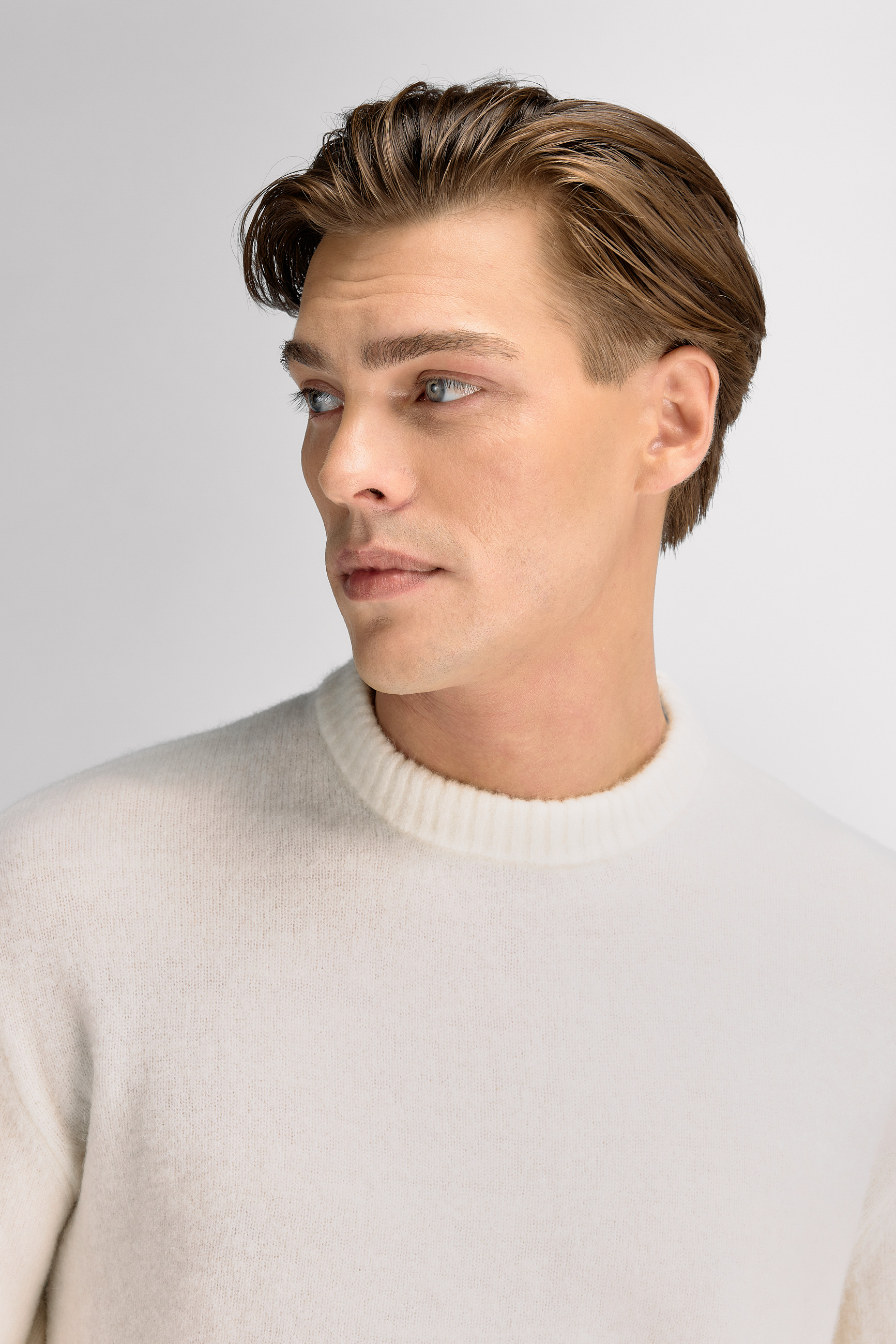 Urban Pioneers Male Liam Sweater SWEATER CREAM