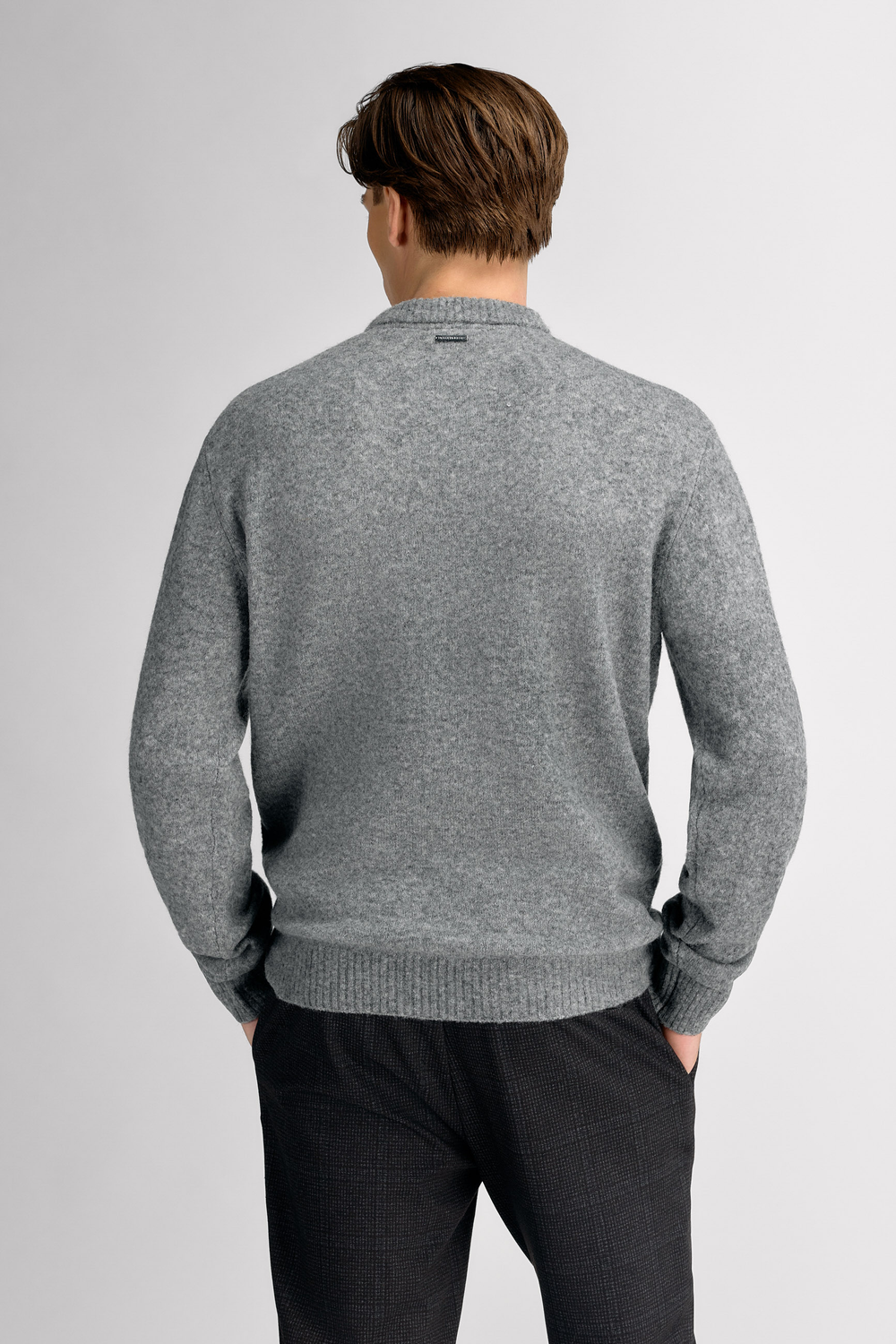 Urban Pioneers Male Liam Sweater SWEATER GREY MELANGE