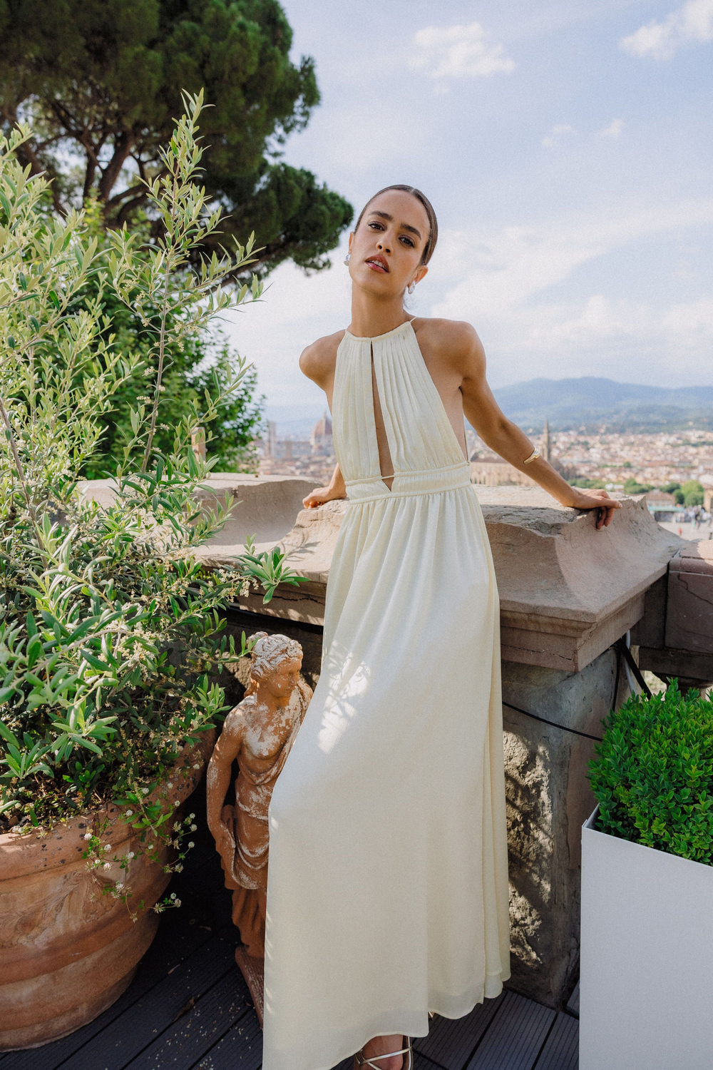 Urban Pioneers Female Lillibeth Dress DRESS PASTEL YELLOW