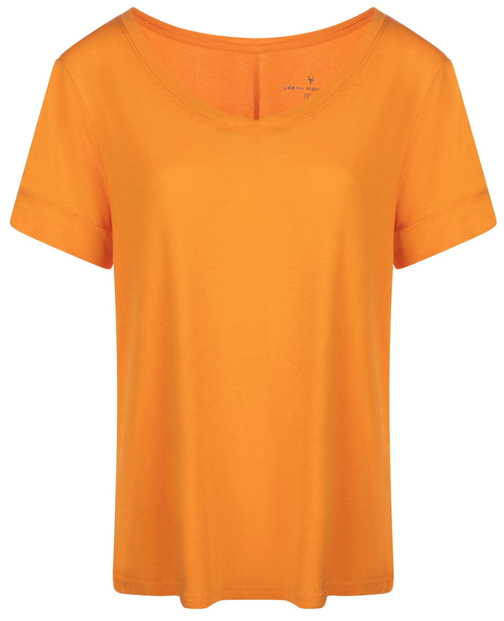 Urban Pioneers Female Lily V-neck T-SHIRT APRICOT