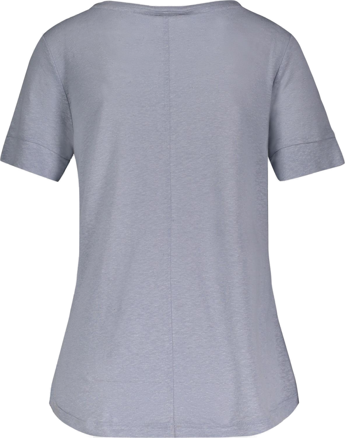 Urban Pioneers Female Lily V-neck T-SHIRT BLUE FOG