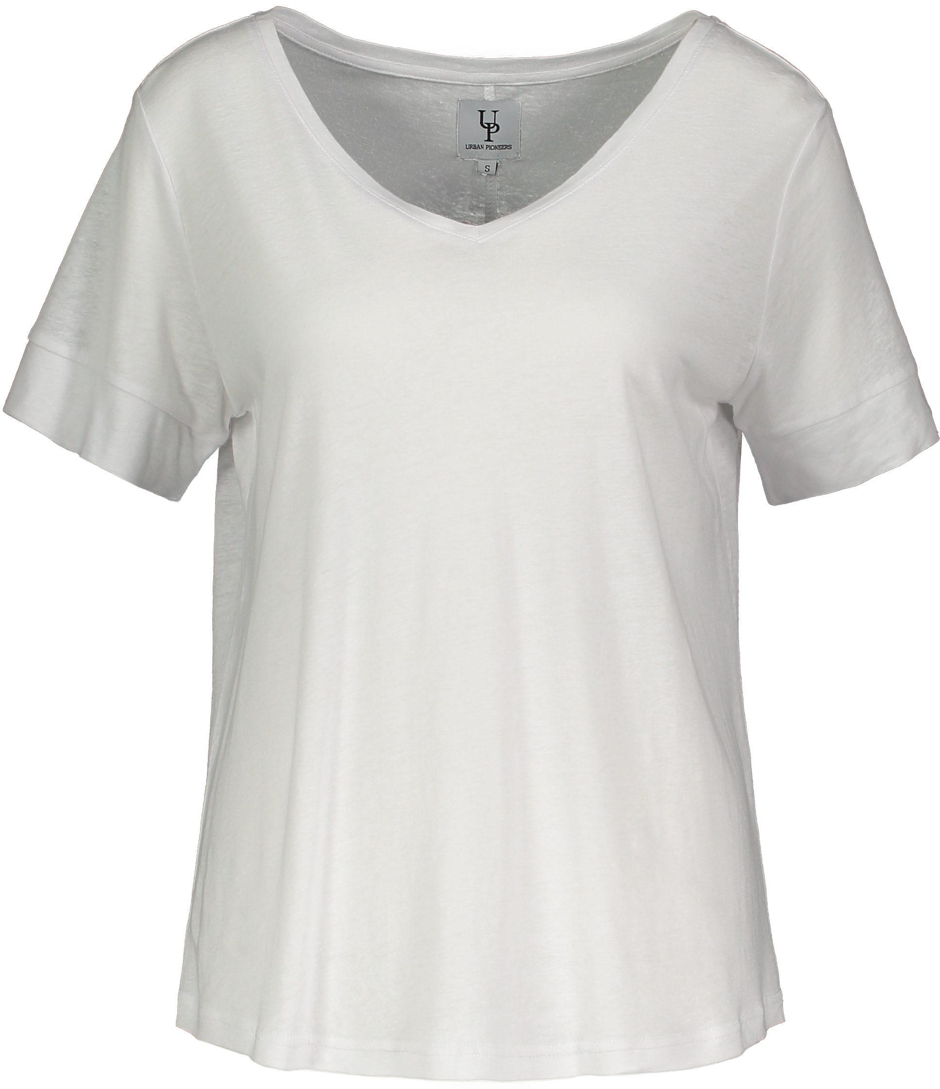 Urban Pioneers Female Lily V-neck T-SHIRT WHITE