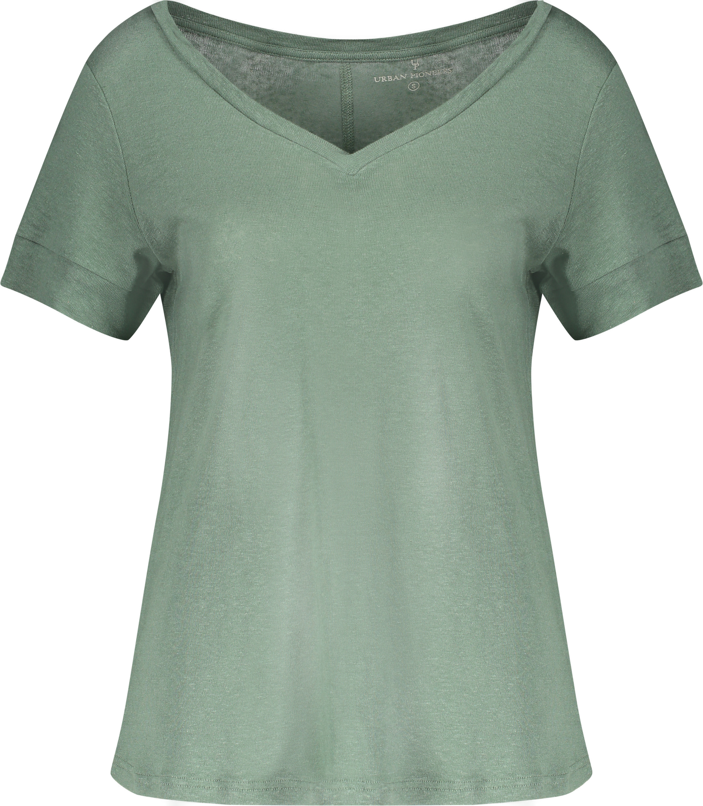 Urban Pioneers Female Lily V-neck T-SHIRT WILLOW