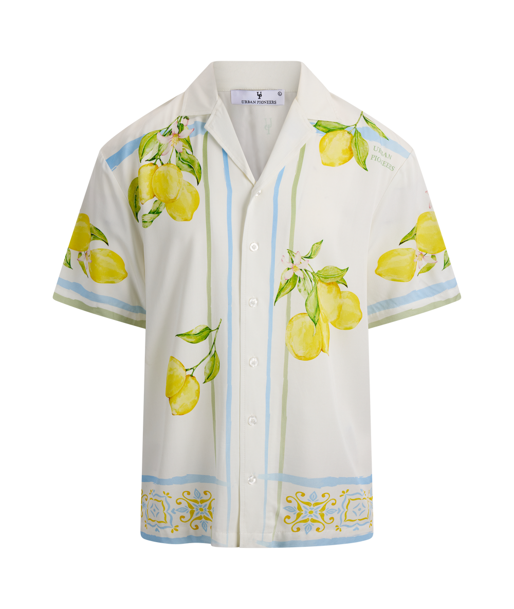 Urban Pioneers Male Limone SS Shirt SS SHIRT LEMONS AOP