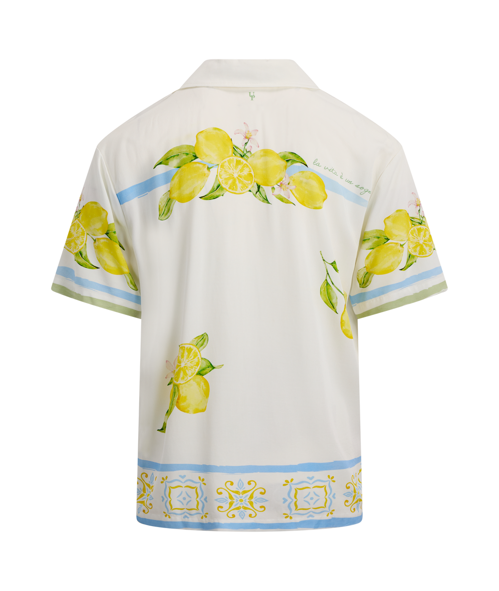 Urban Pioneers Male Limone SS Shirt SS SHIRT LEMONS AOP