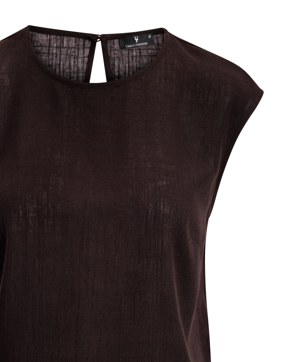 Urban Pioneers Female Lina Top TOP ESPRESSO