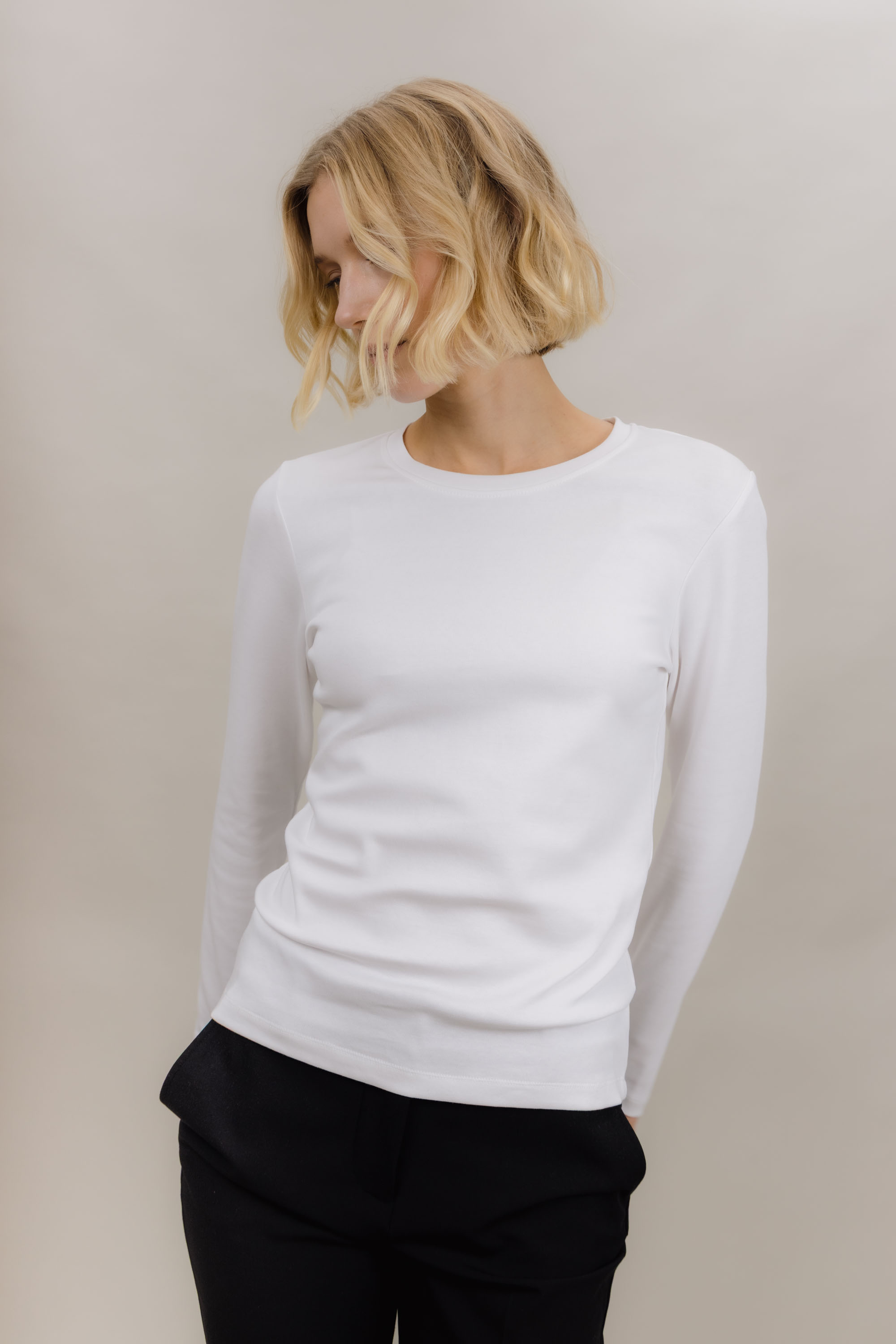 Urban Pioneers Female Linn LS Top TOP WHITE