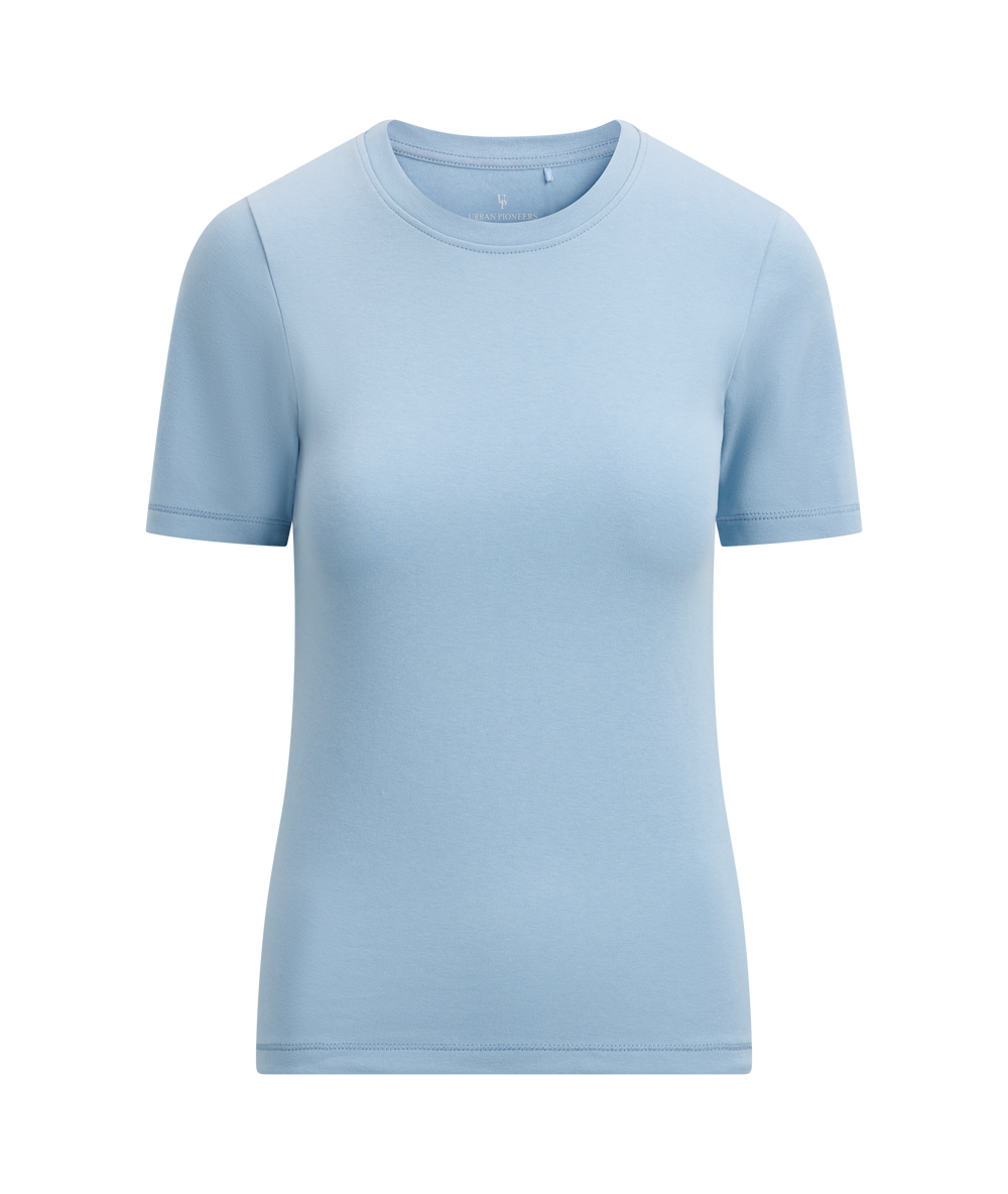 Urban Pioneers Female Linn Tee T-SHIRT SOFT CHAMBRAYM