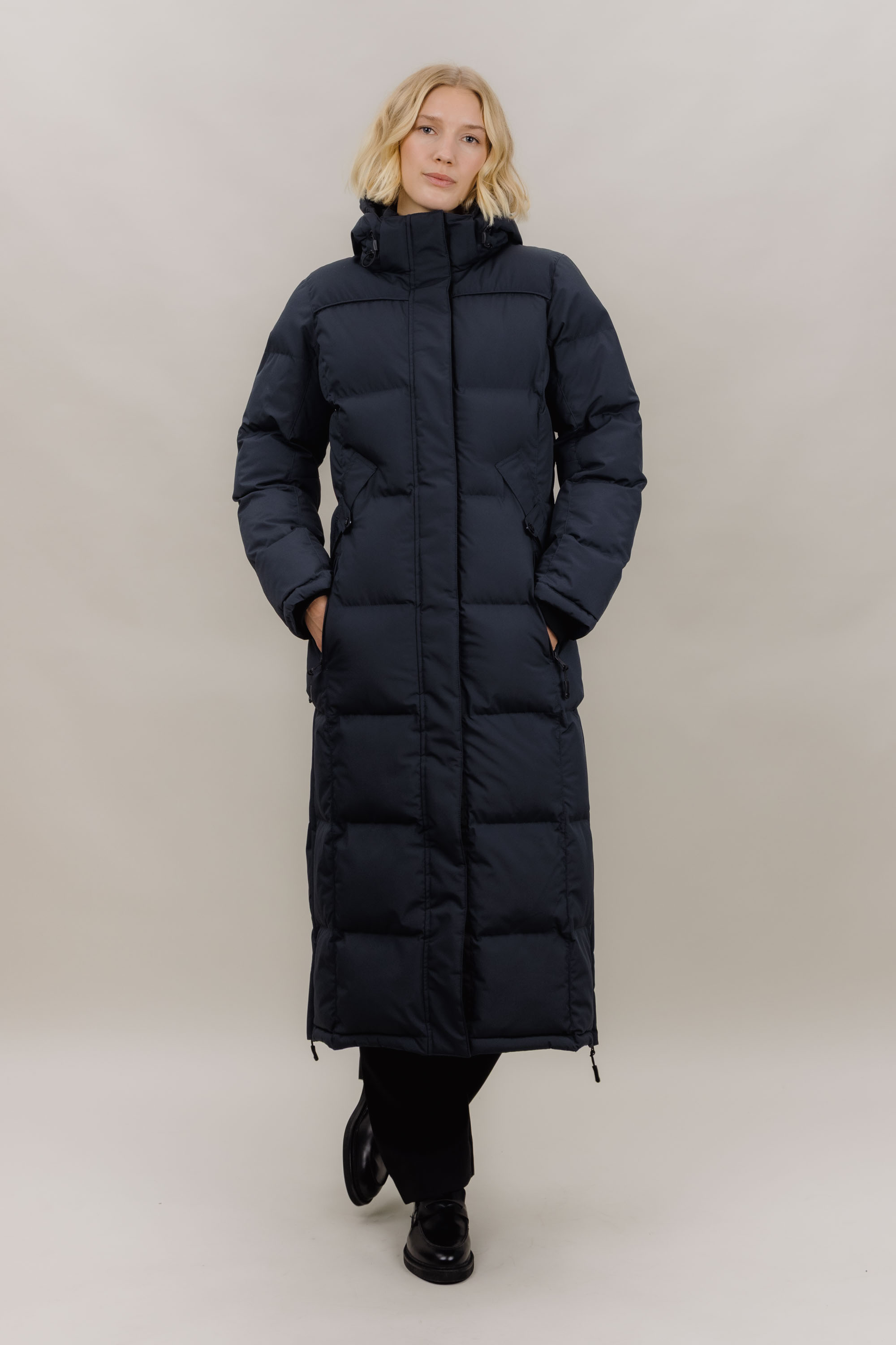 Urban Pioneers Female Liv Coat PARKA BLUE GRAPHITE
