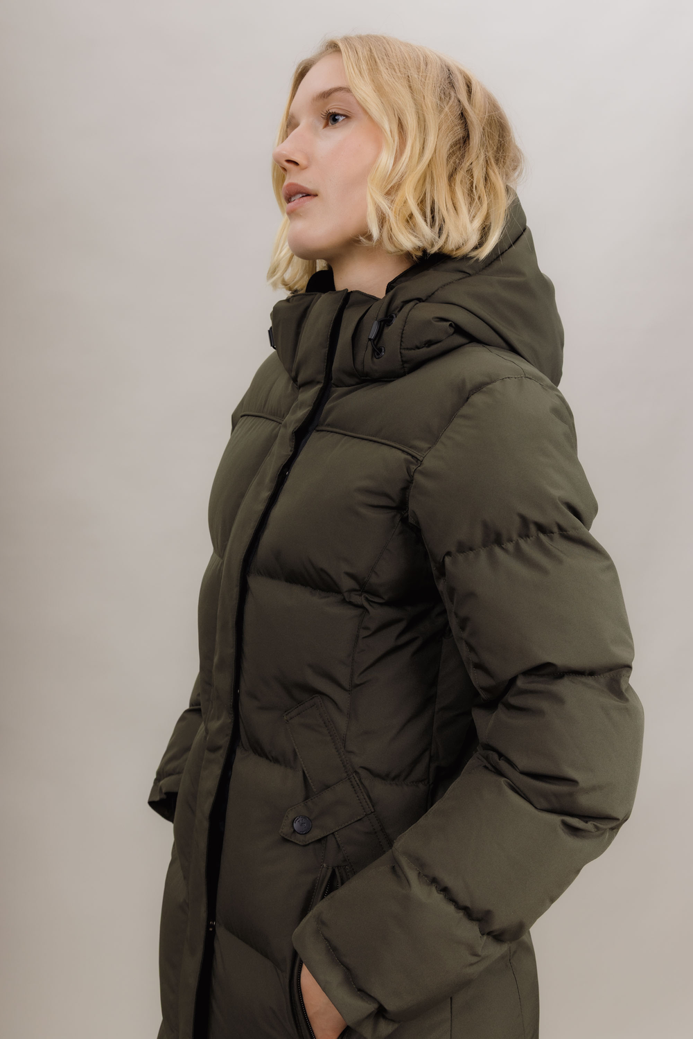 Urban Pioneers Female Liv Coat PARKA OLIVE NIGHT