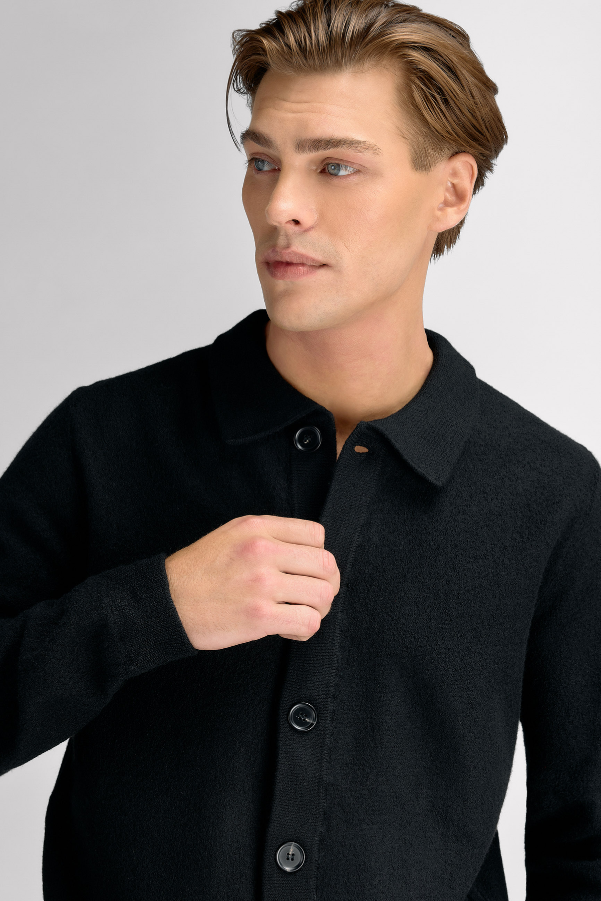 Urban Pioneers Male Lloyd Cardigan CARDIGAN BLACK
