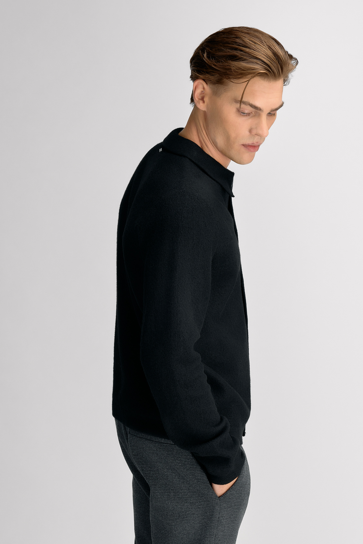 Urban Pioneers Male Lloyd Cardigan CARDIGAN BLACK