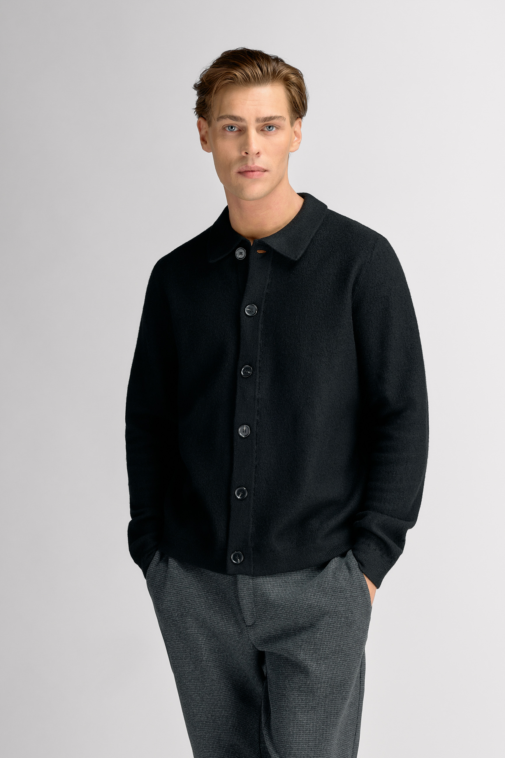 Urban Pioneers Male Lloyd Cardigan CARDIGAN BLACK