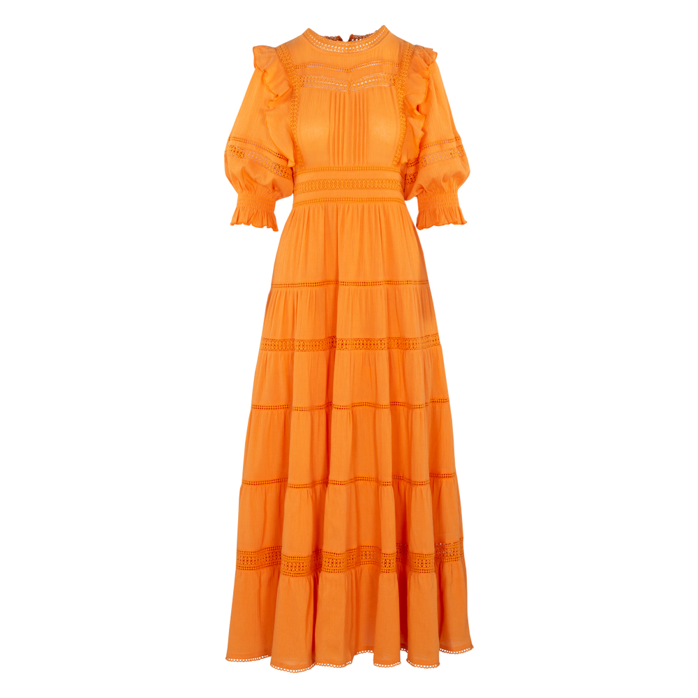 Urban Pioneers Female Loisa Dress DRESS PERSIMMON ORANGE