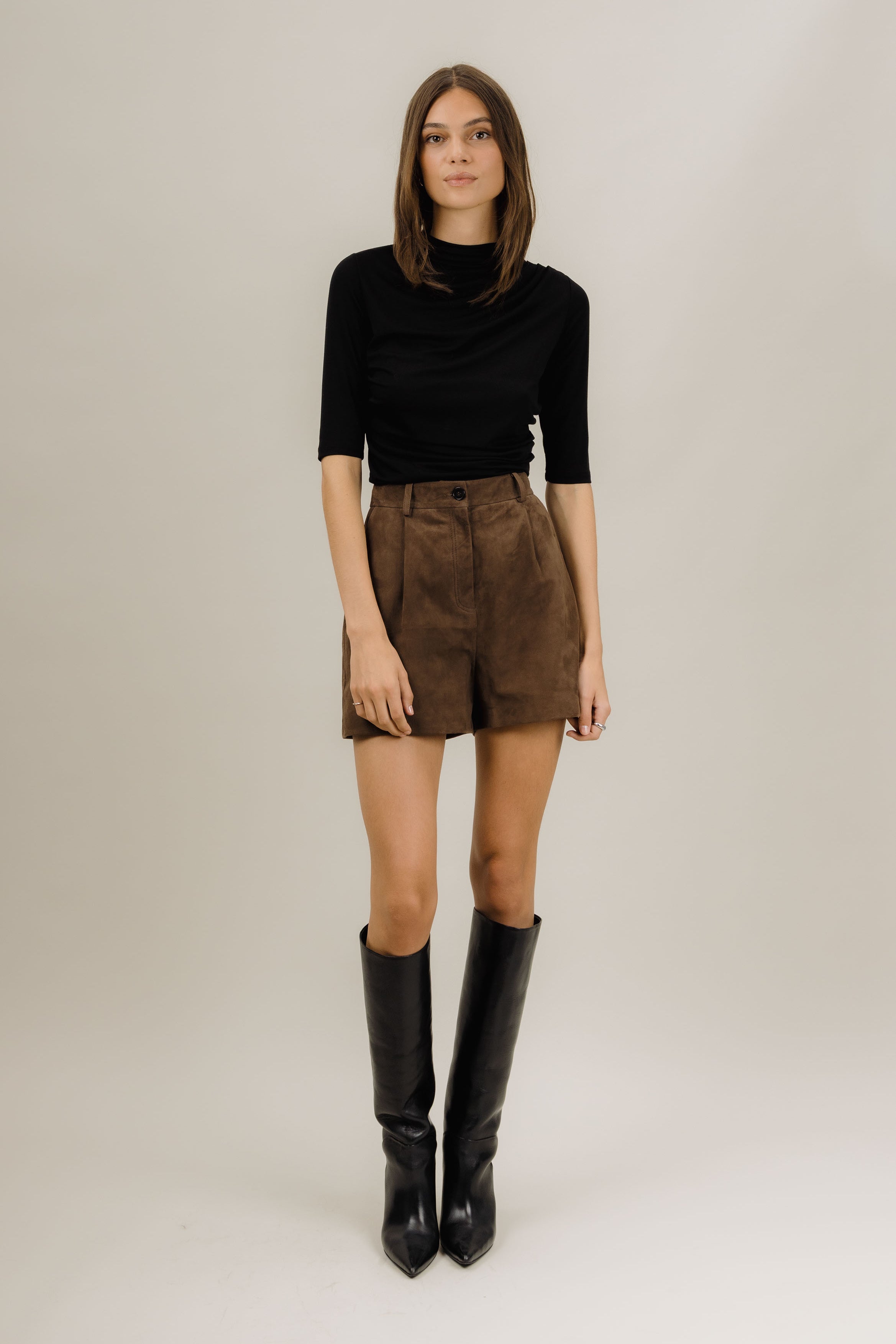 Urban Pioneers Female Lorie SS Top TOP BLACK