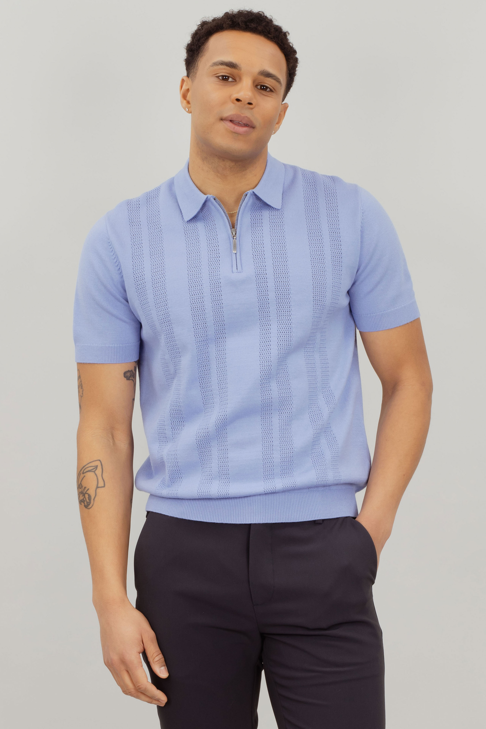 Urban Pioneers Male Lucien Pique PIQUE BLUE BONNET