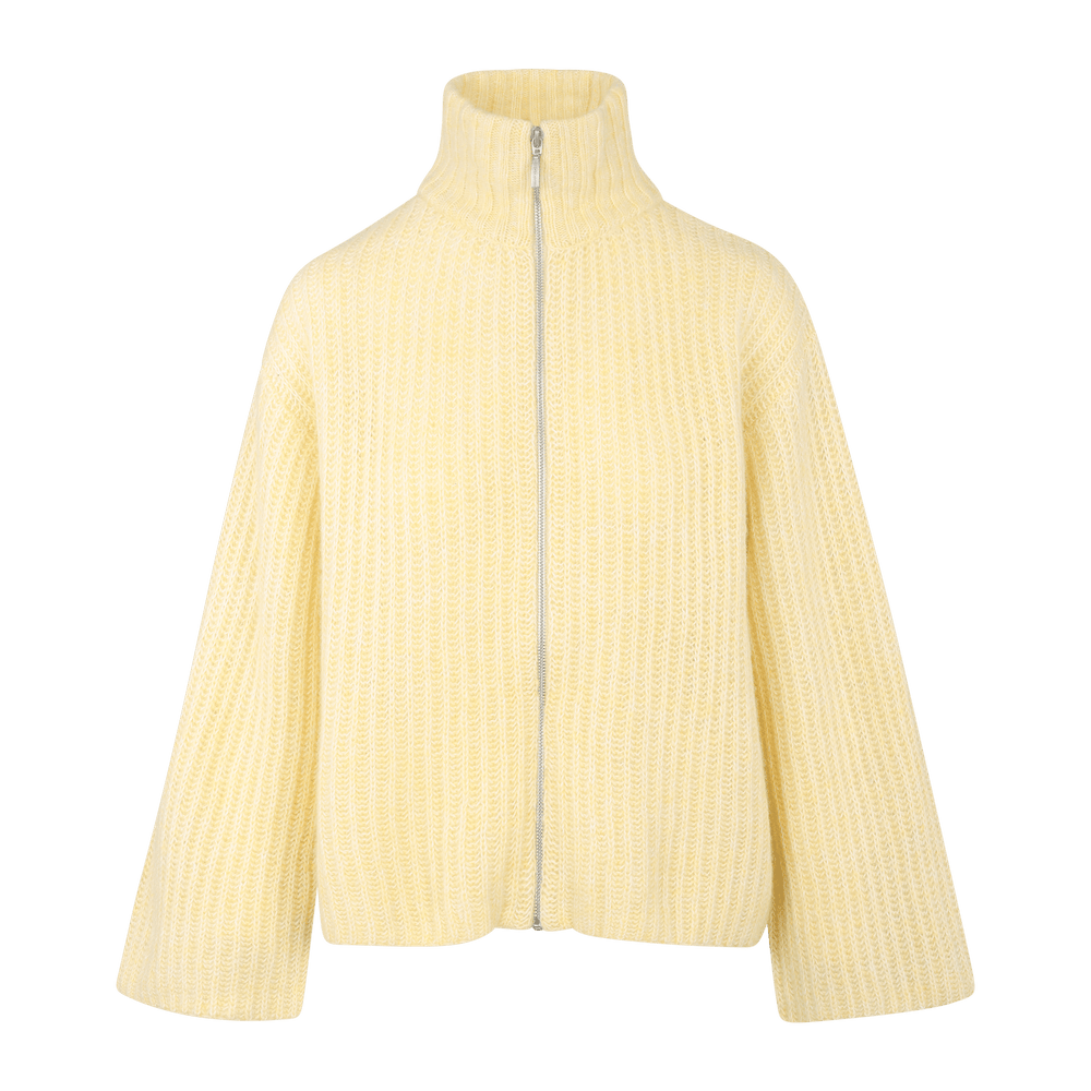 Urban Pioneers Female Majken Cardigan CARDIGAN LIGHT YELLOW
