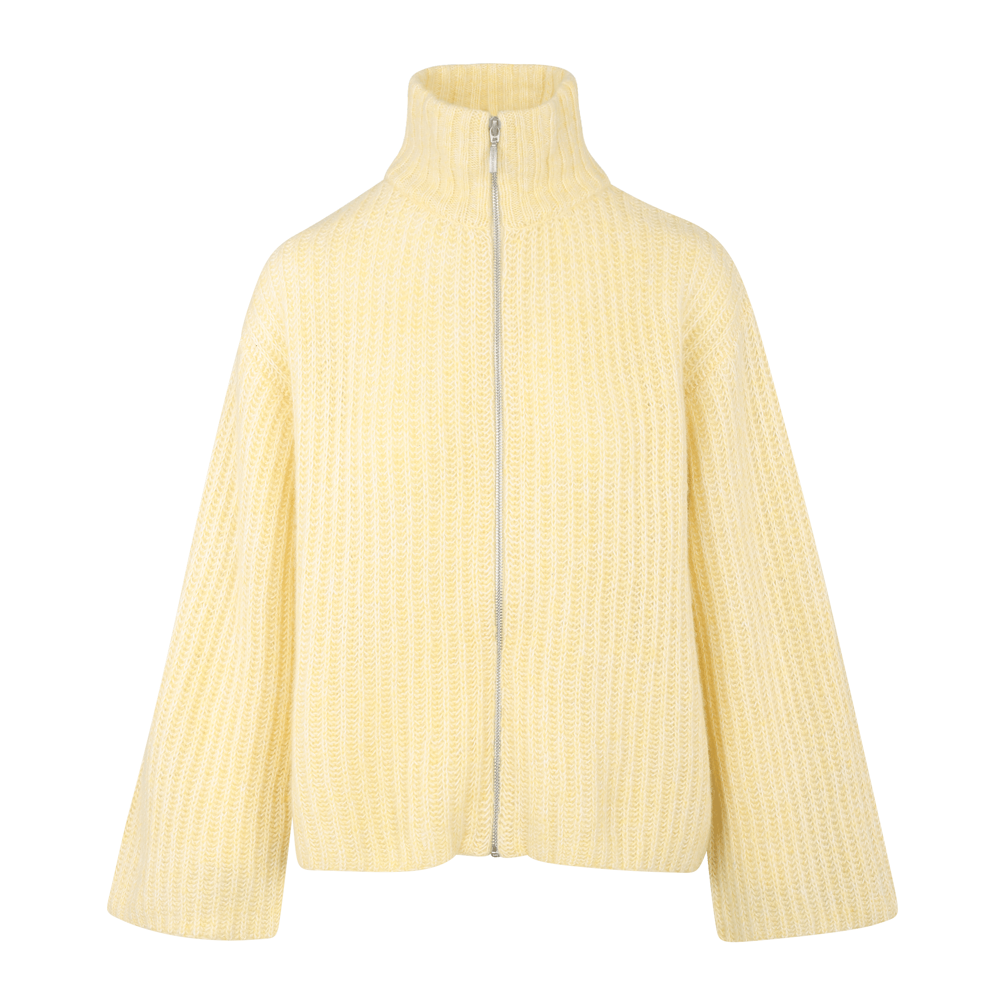 Urban Pioneers Female Majken Cardigan CARDIGAN LIGHT YELLOW