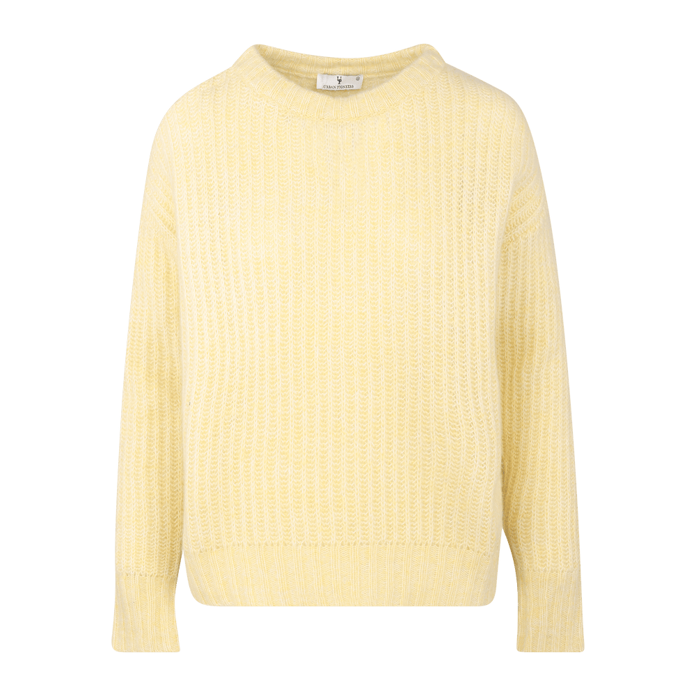 Urban Pioneers Female Majken Sweater SWEATER LIGHT YELLOW