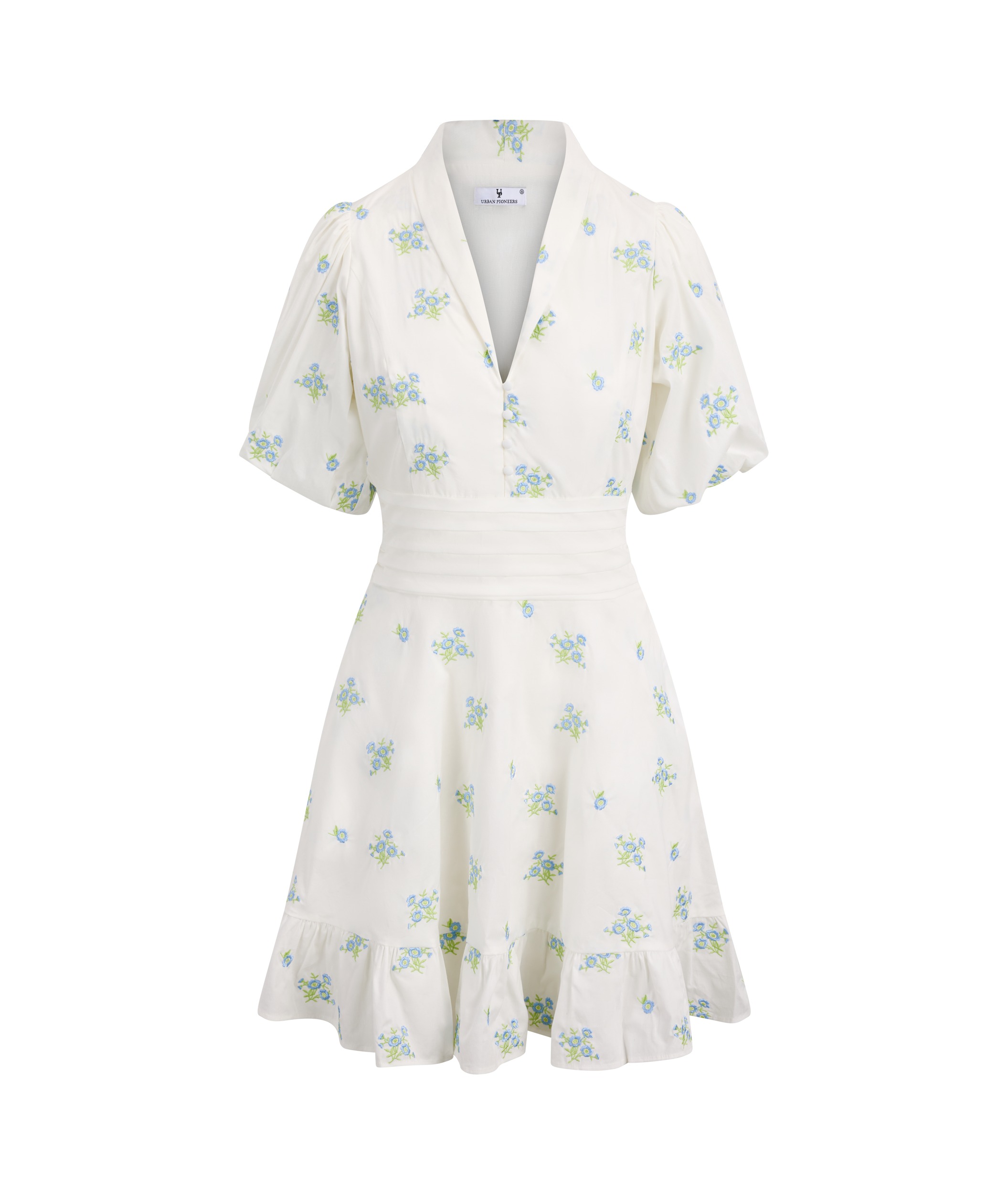 Urban Pioneers Female Makayla Dress DRESS BLUE FLOWERAOP