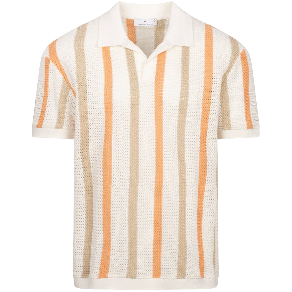 Marcos Pique Polo Shirt - Coral Multi