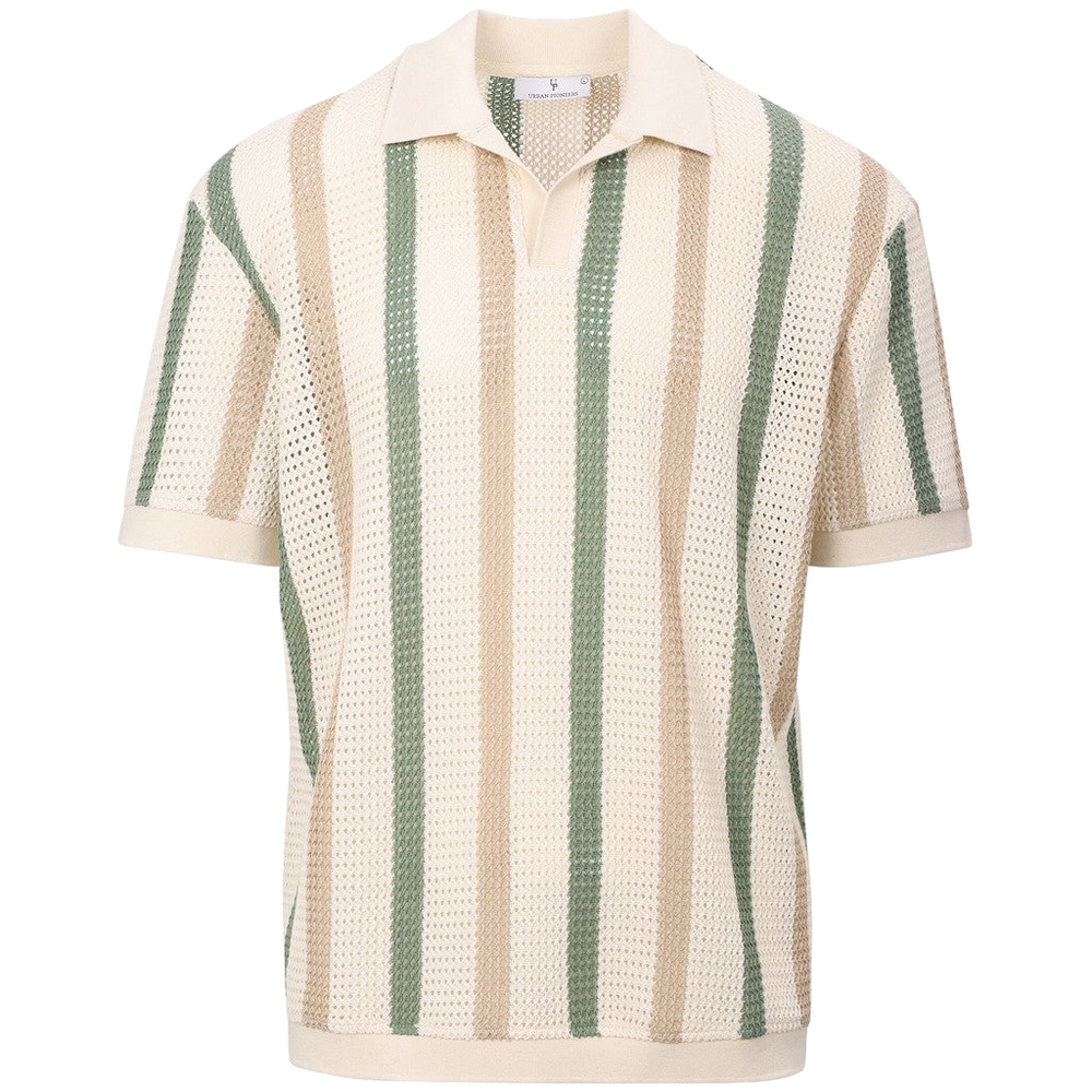 Urban Pioneers Male Marcos Pique PIQUE HEDGE GREEN MULTI