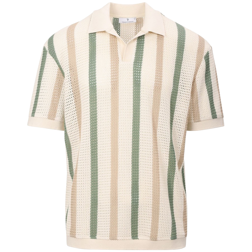 Urban Pioneers Male Marcos Pique PIQUE HEDGE GREEN MULTI