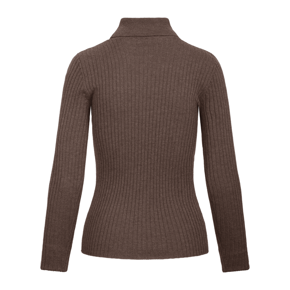 Urban Pioneers Female Mari Turtleneck SWEATER WOOD BURN