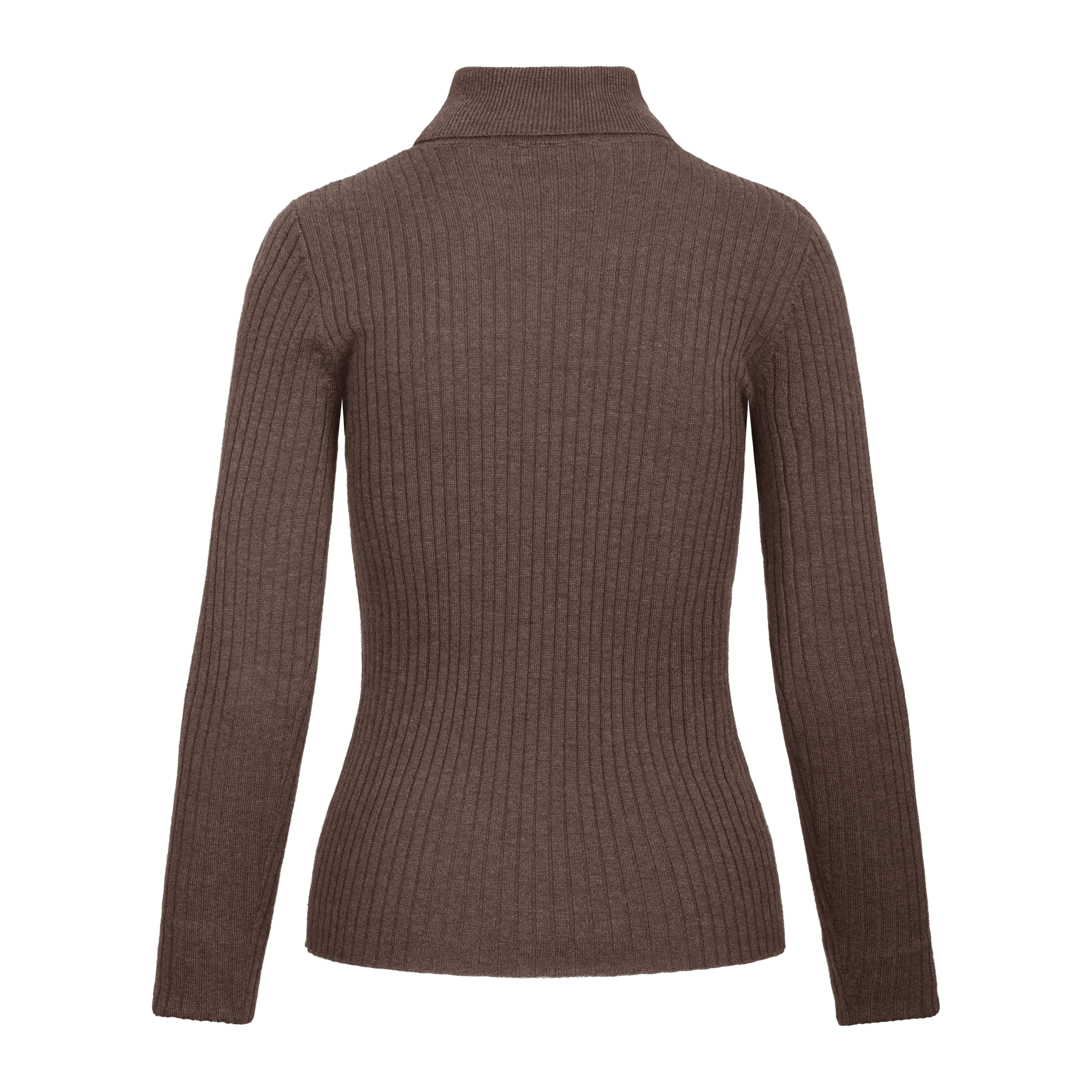 Urban Pioneers Female Mari Turtleneck SWEATER WOOD BURN