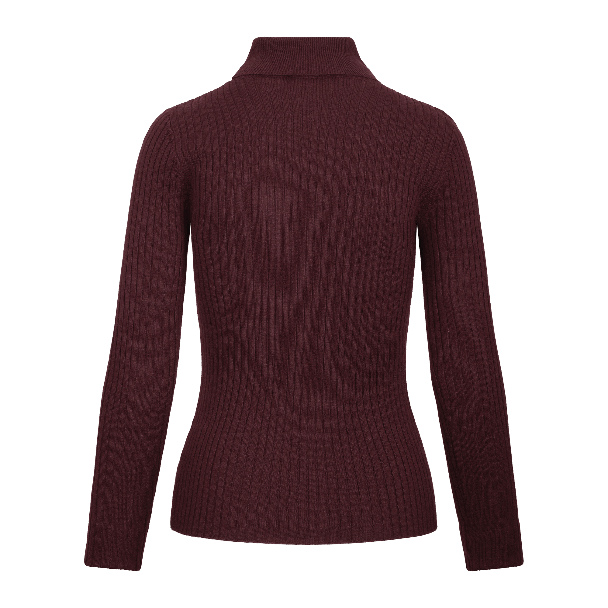 Urban Pioneers Female Mari Turtleneck SWEATER CHOCOLATE CHERRY